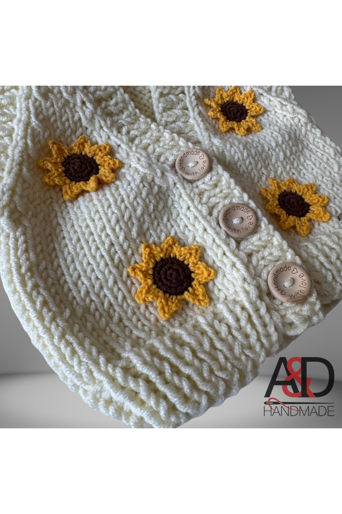 Home Ayçiçeğii Motifli Yelek>Bebek Yelek>El Örgüsü>Çocuk Giyim>Baby Vest fotoğrafı 3 (önizleme)