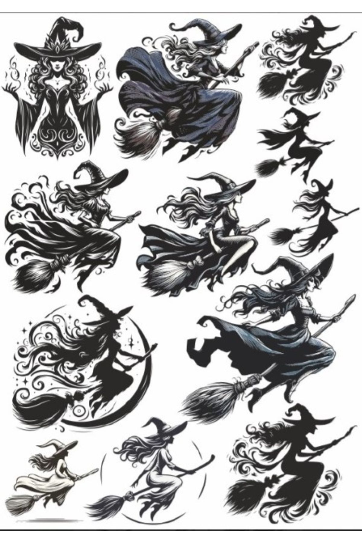 Reysa Tasarım Cadı Sticker Set