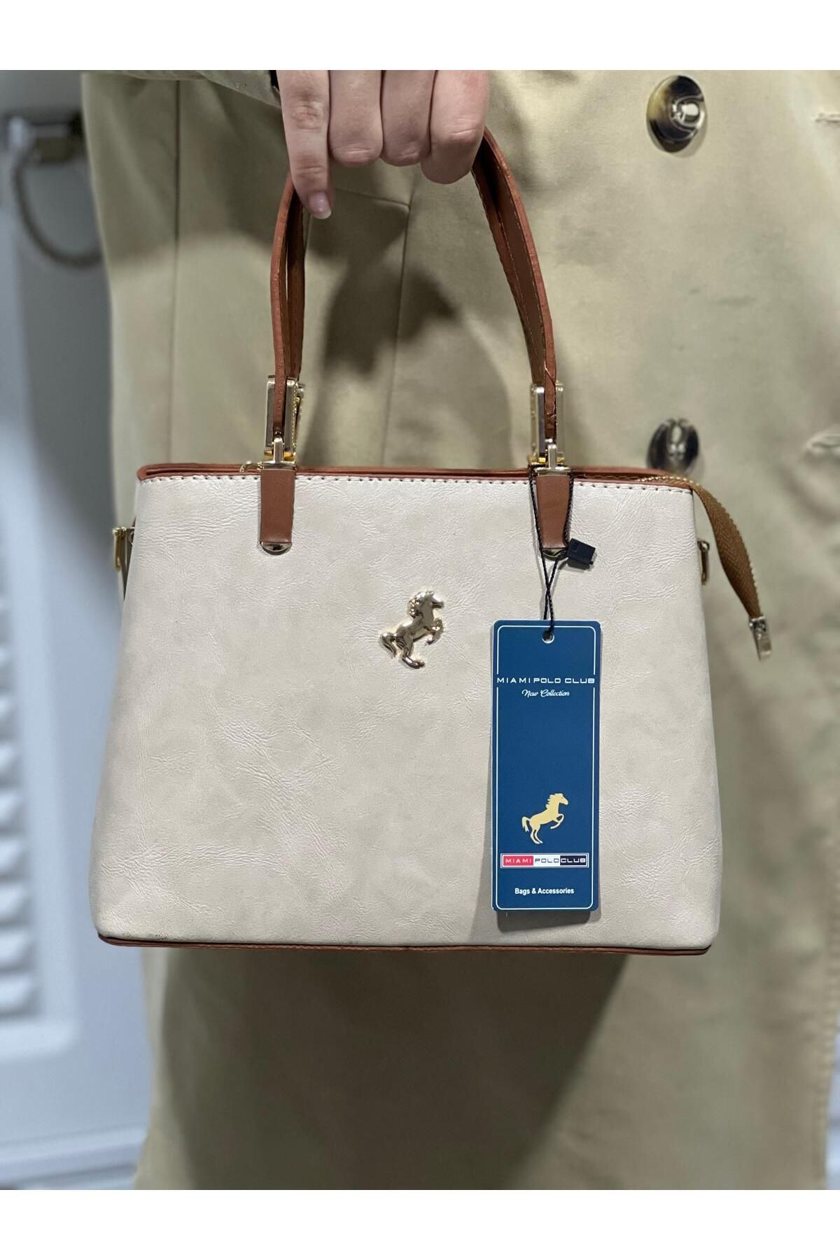 ST Bags Kadın Yeni Tasarım Şık El Ve Omuz Çantası