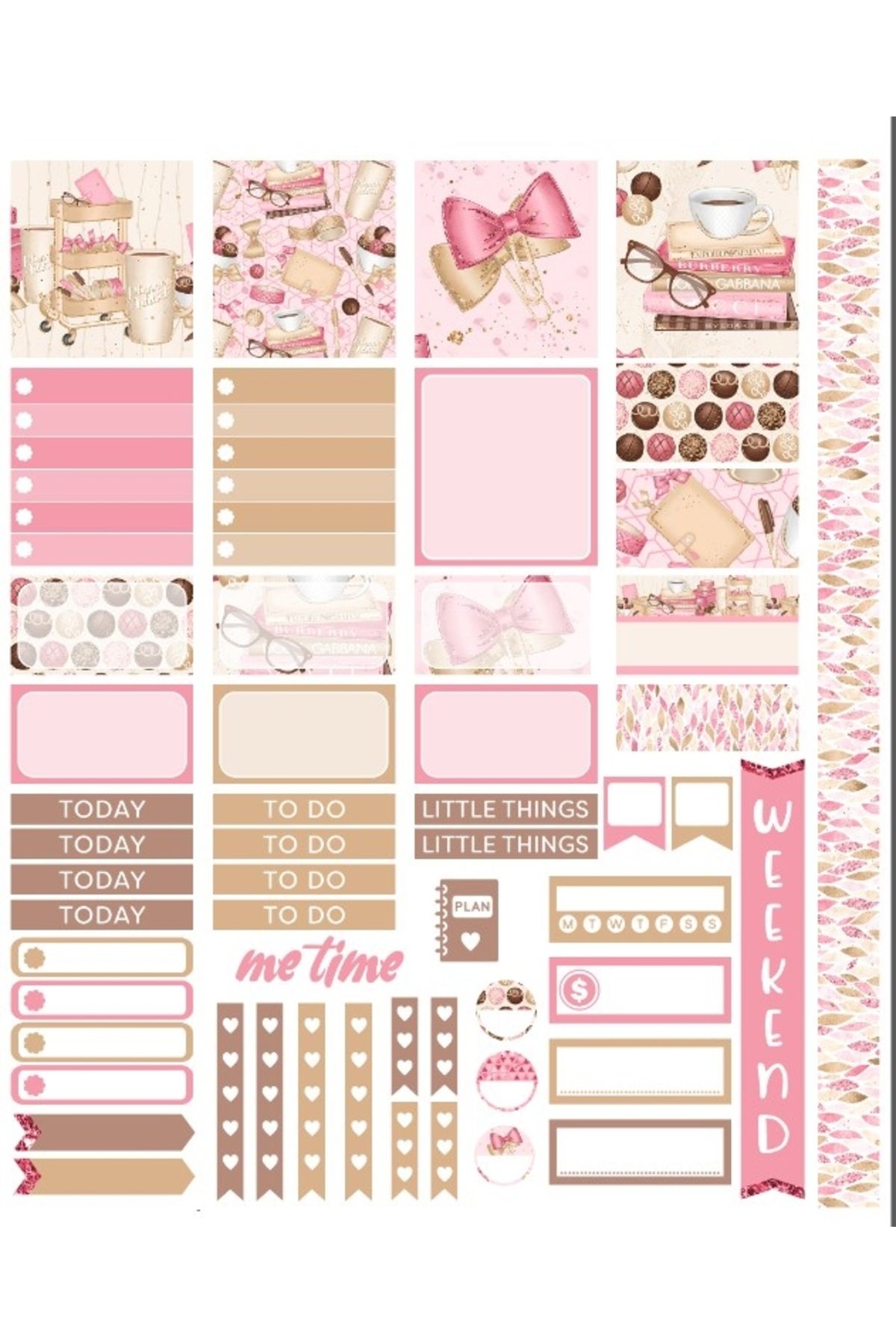 Reysa Tasarım Planner Sticker Set