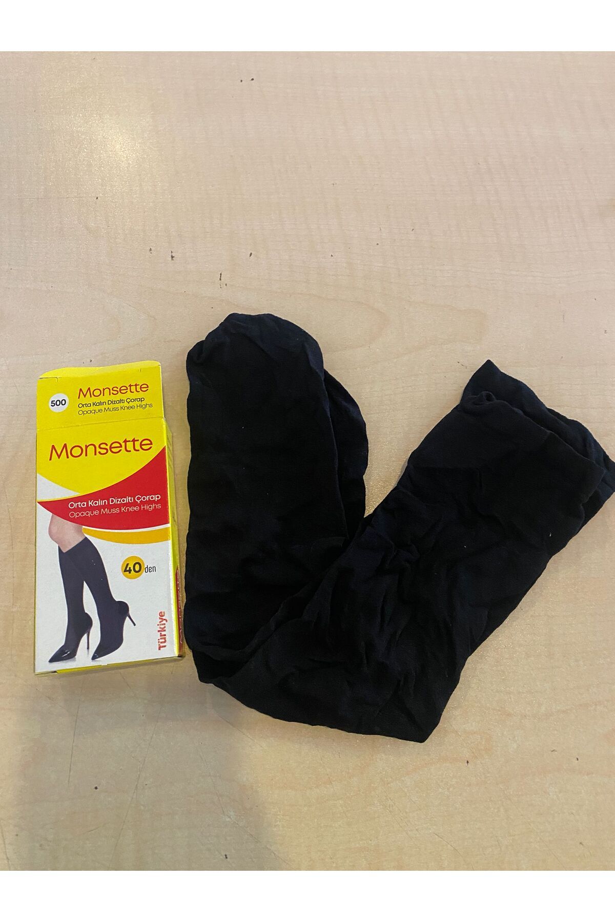 Babit Kadın 40 Den Orta Kalın Dizaltı Tül Çorap 6'lı