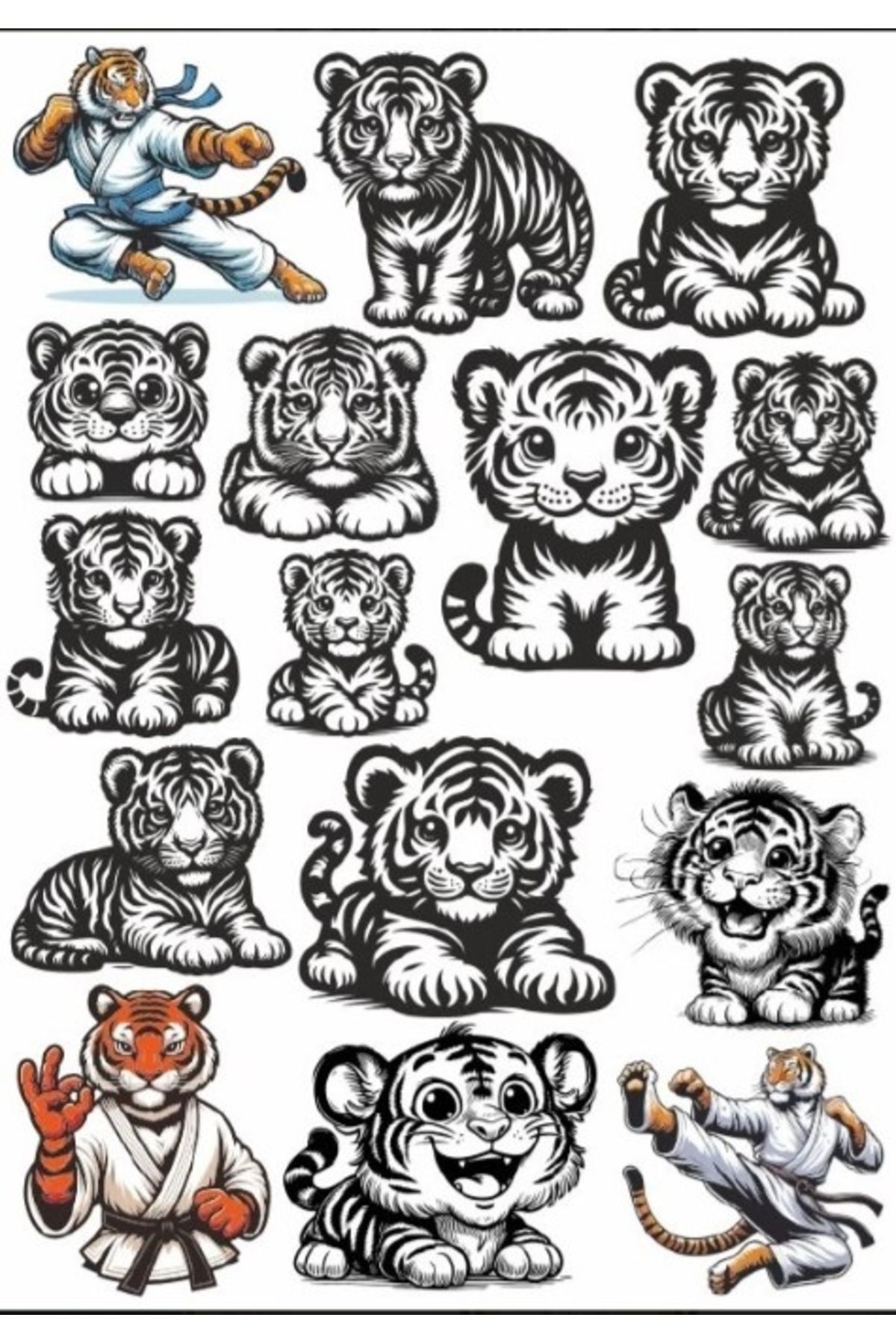 Reysa Tasarım Aslan Sticker Set