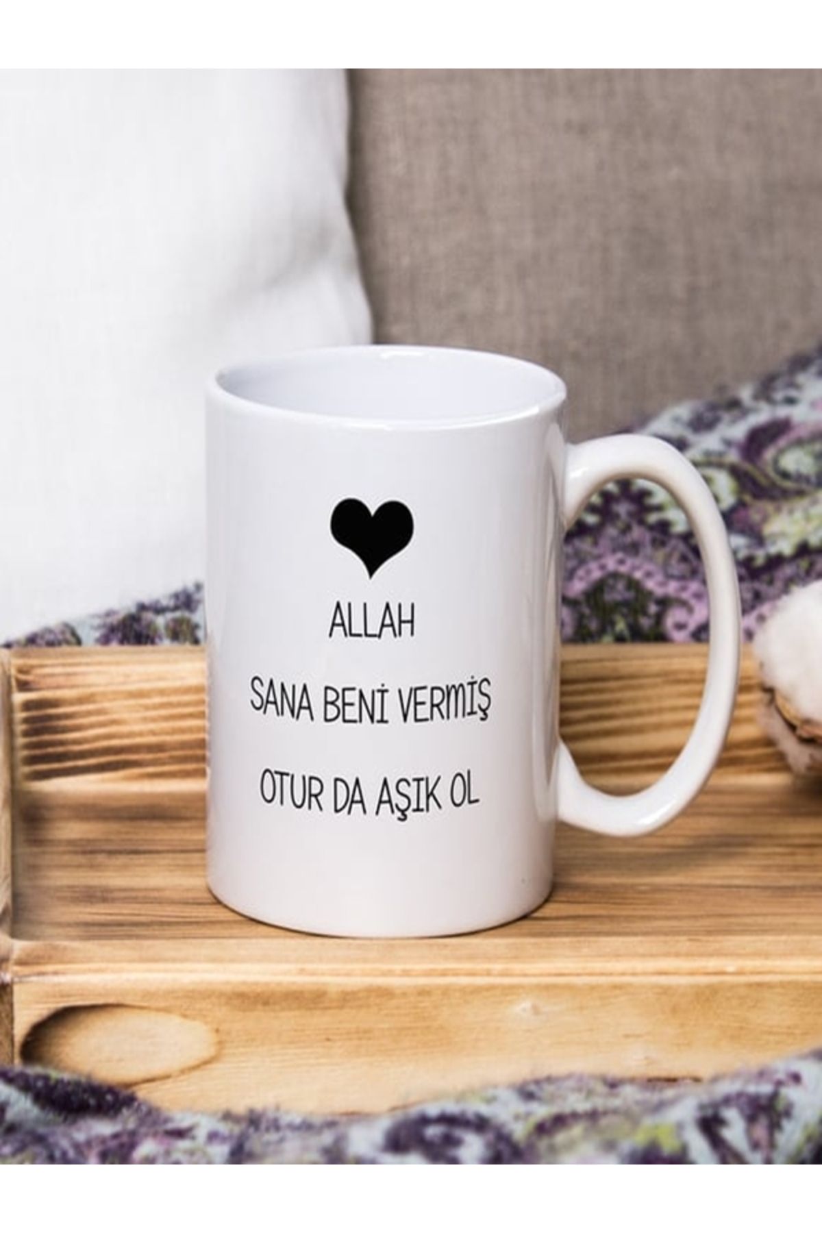 Aldağ KUPA ALLAH SENİ BANA VERMİŞ YAZILI