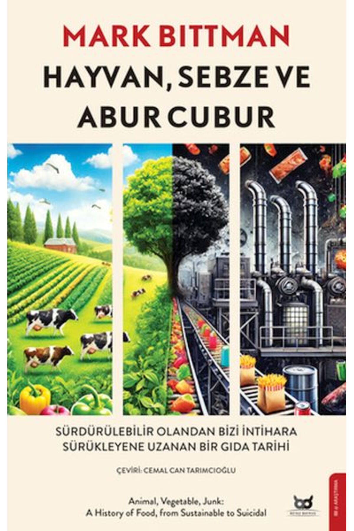 Beyaz Baykuş Yayınları Hayvan Sebze Abur Cubur