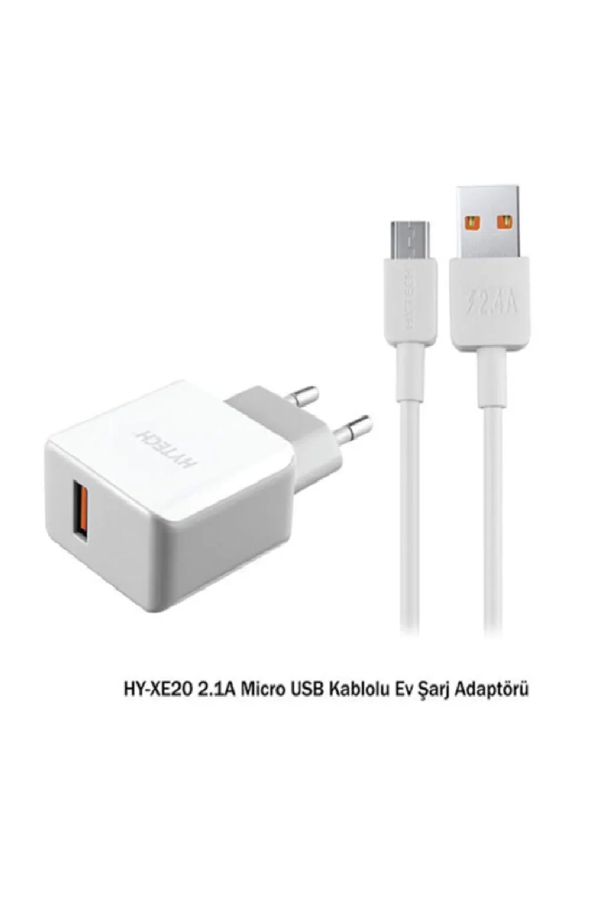 Ygs Hy-xe20 2.1a Micro Usb Kablolu Ev Şarj Adaptörü