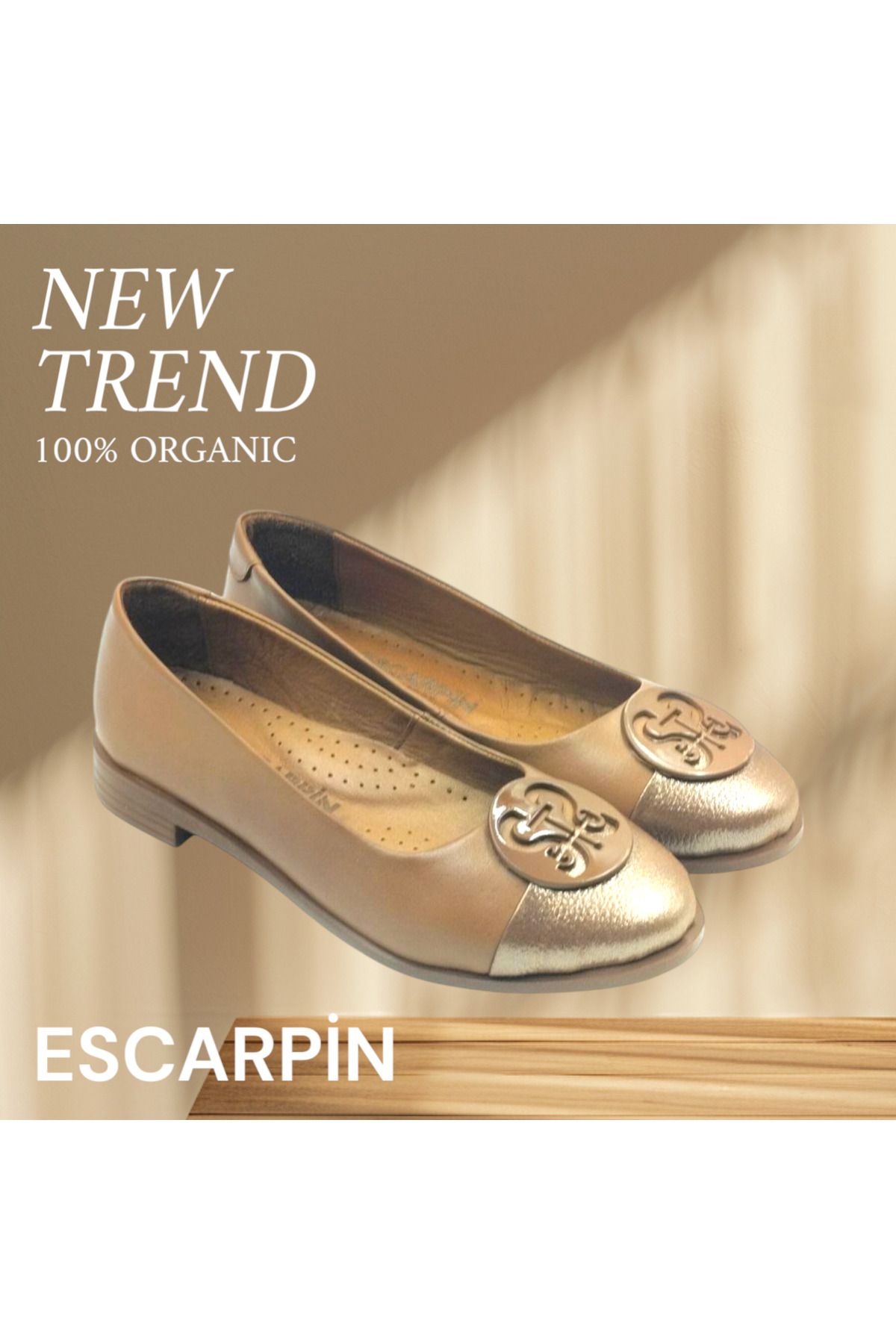 Escarpinshoes KADIN HAKİKİ DERİ GÜNLÜK RAHAT BABET