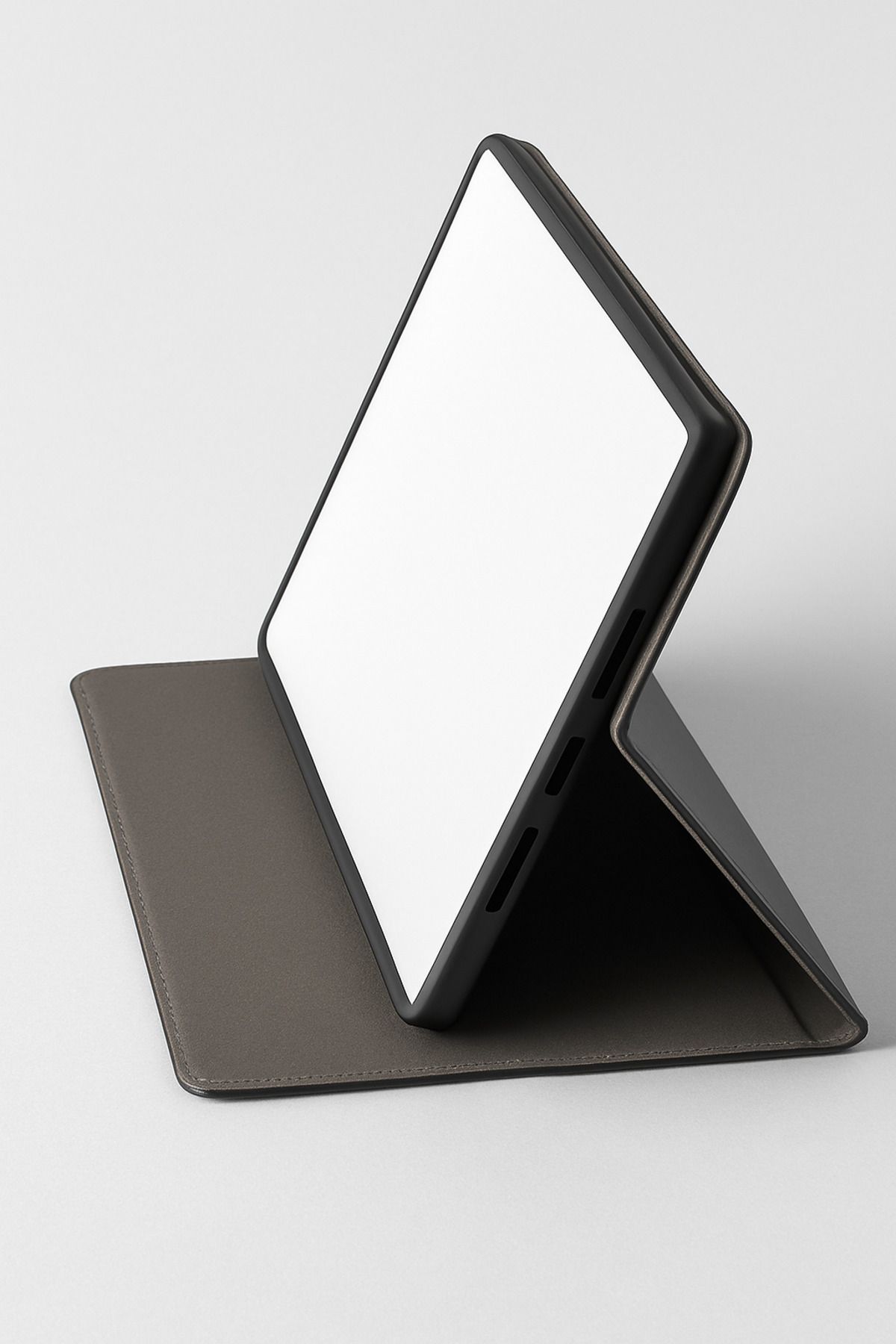 Hanedanev Xiaomi Mi Pad 6 Uyumlu Manyetik Deri Kılıf İç Kısmı Yumuşak Dokulu Silikon Kapaklı