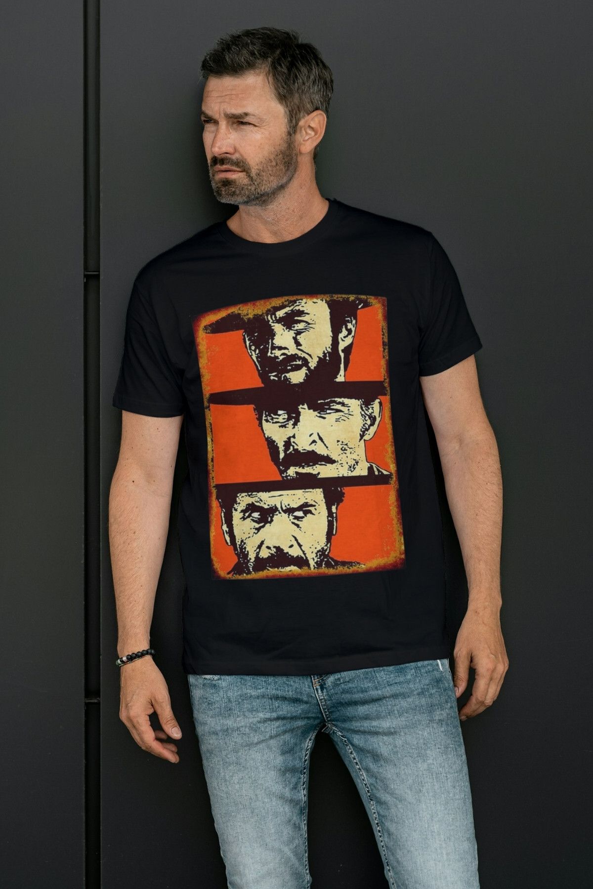 Texclusive The Good The Bad The Ugly Tshirt Unisex İyi Kötü Çirkin Tişört