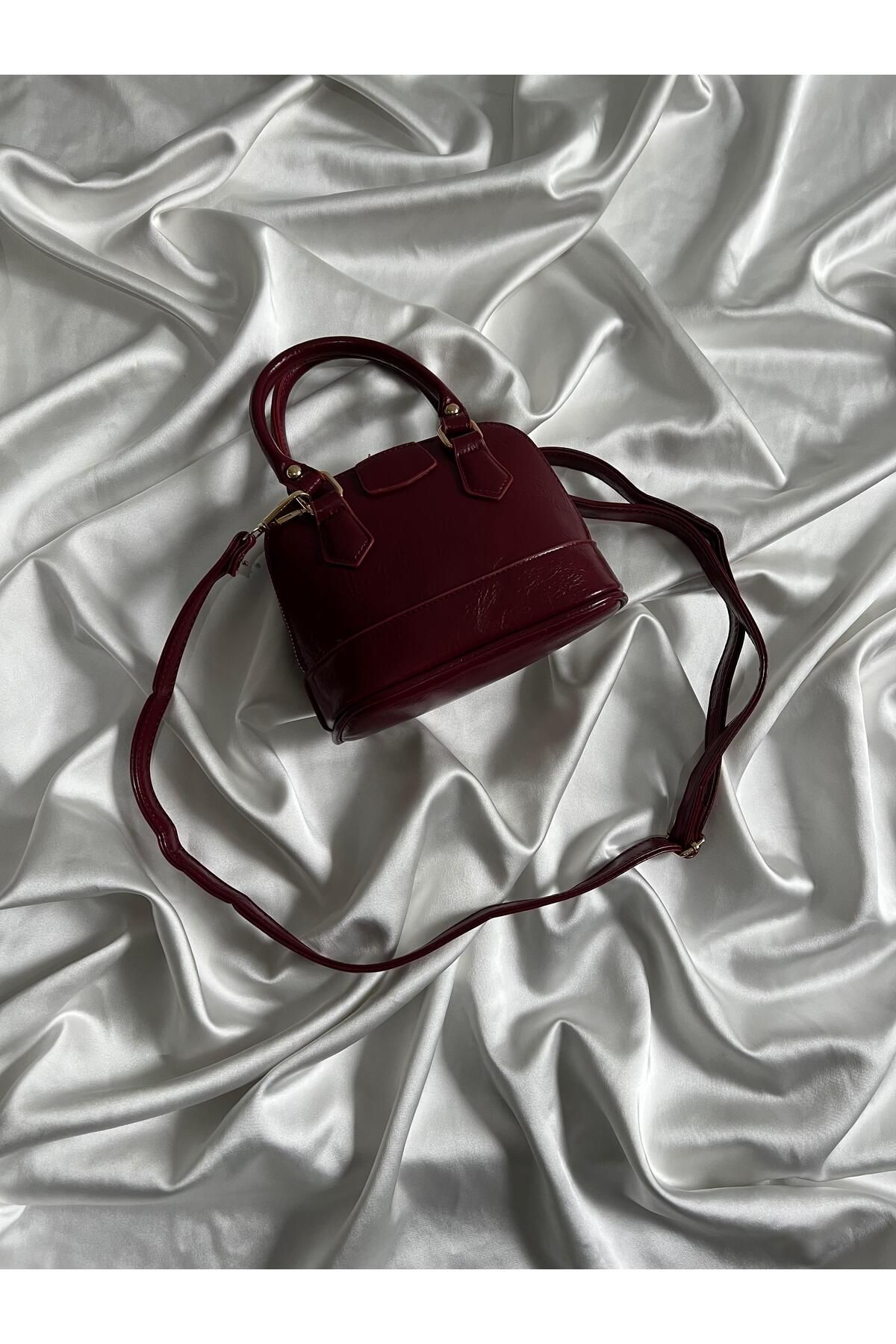 Mia Collection Miami Model El Ve Kadın Omuz Çantası Bordo