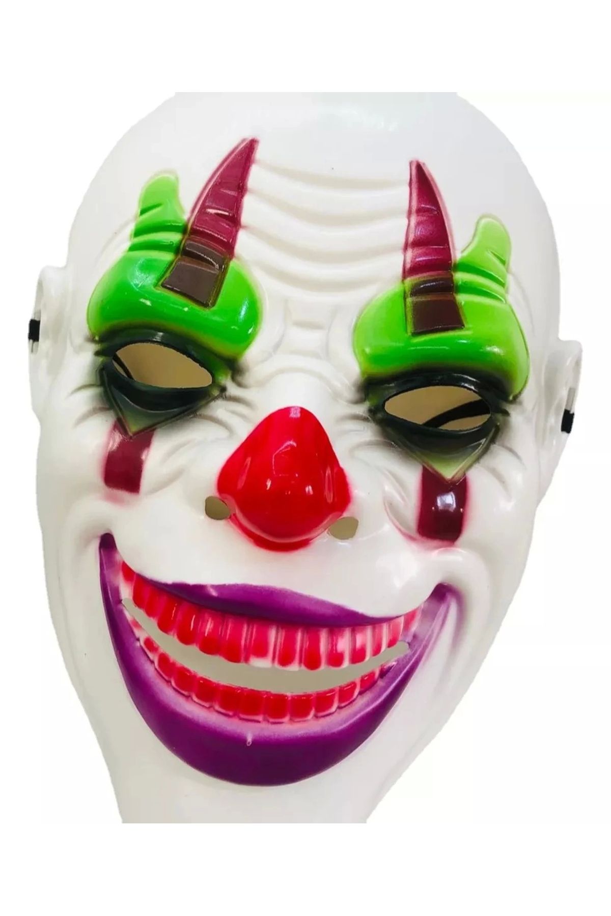 PRATİKOBA Psikopat Palyaço Temalı Joker Maskesi
