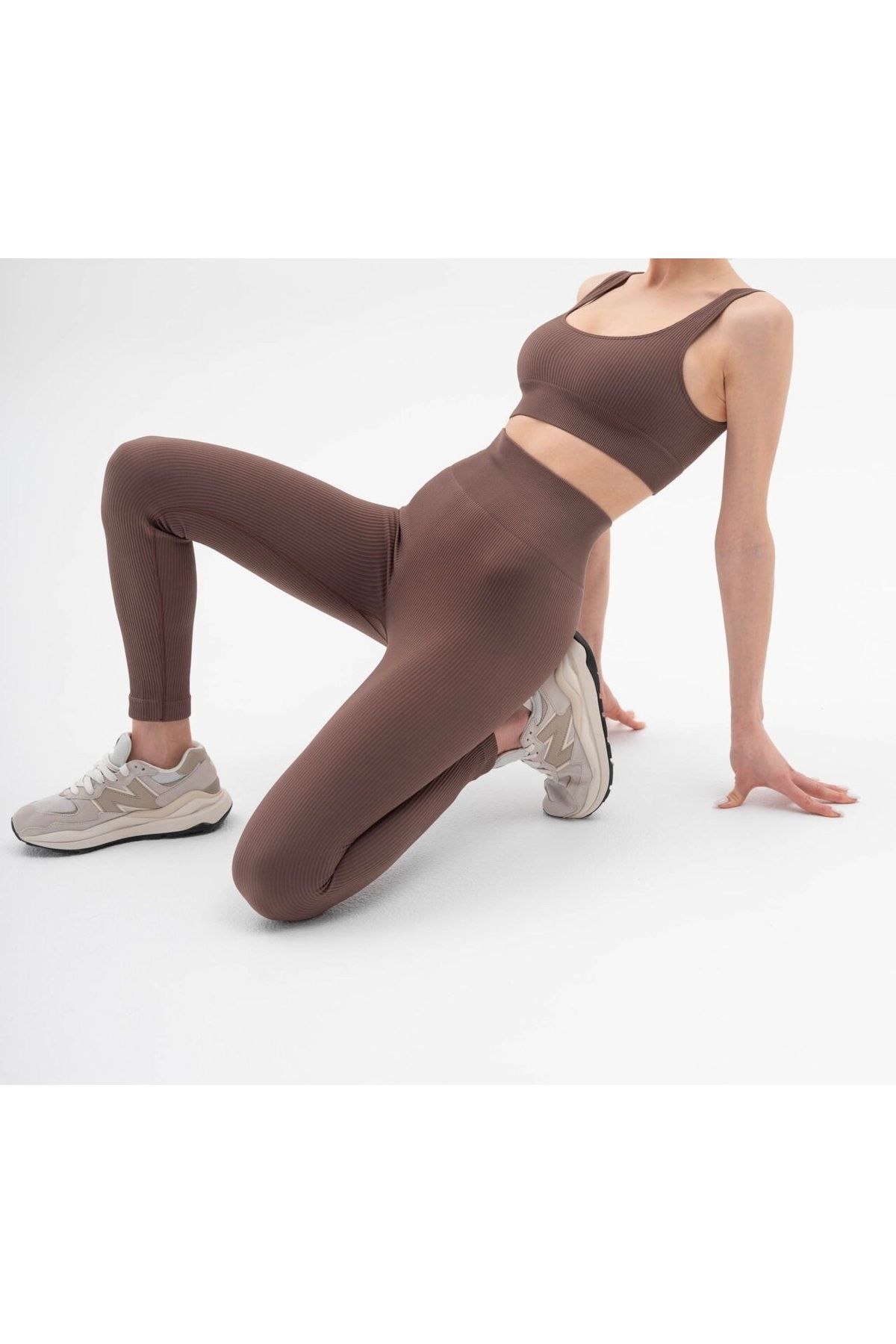 Siawear Made İn İtaly Power Rib High Rise Leggings Tayt