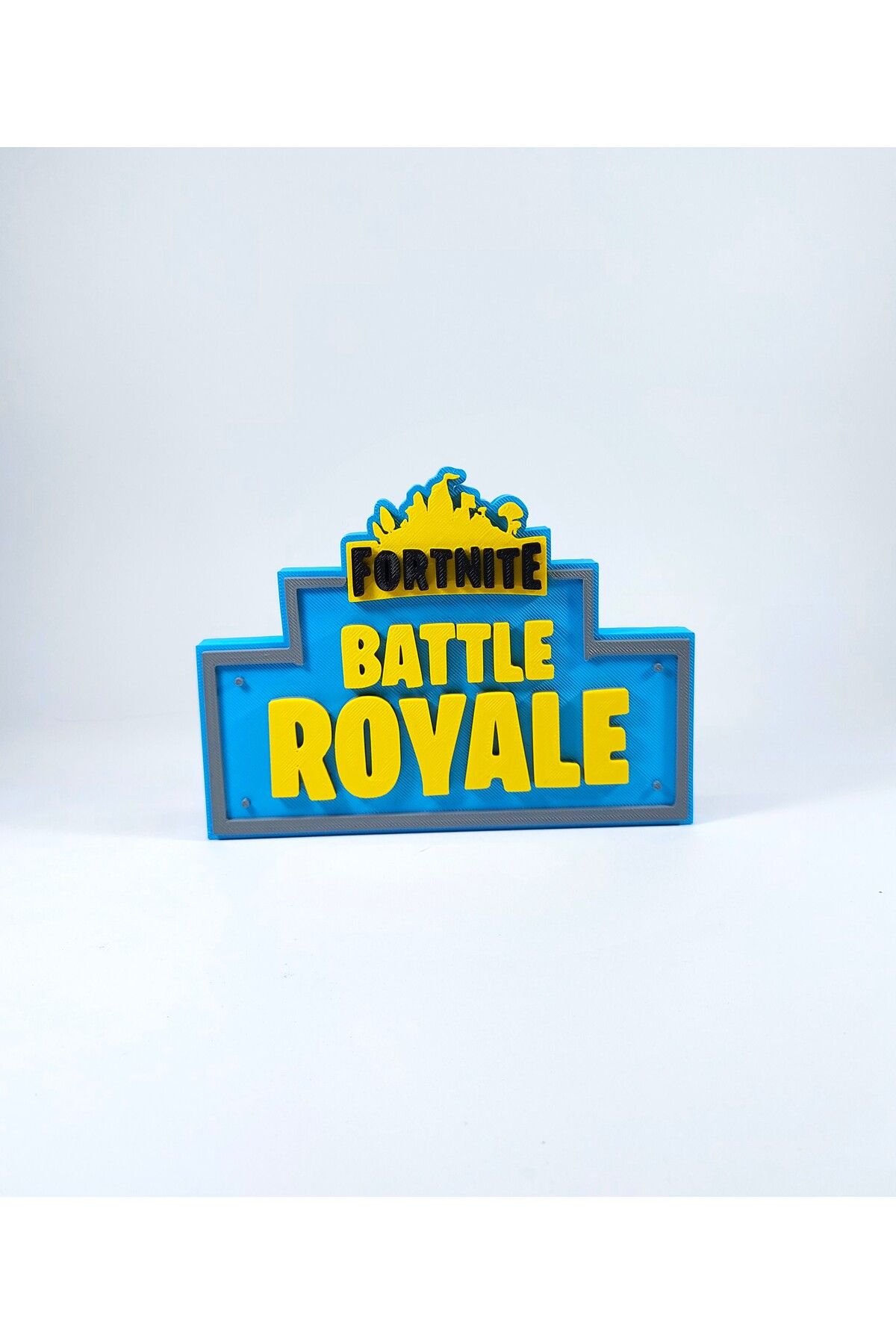 figur Fortnite Battle Royale 3D Logo Baskı