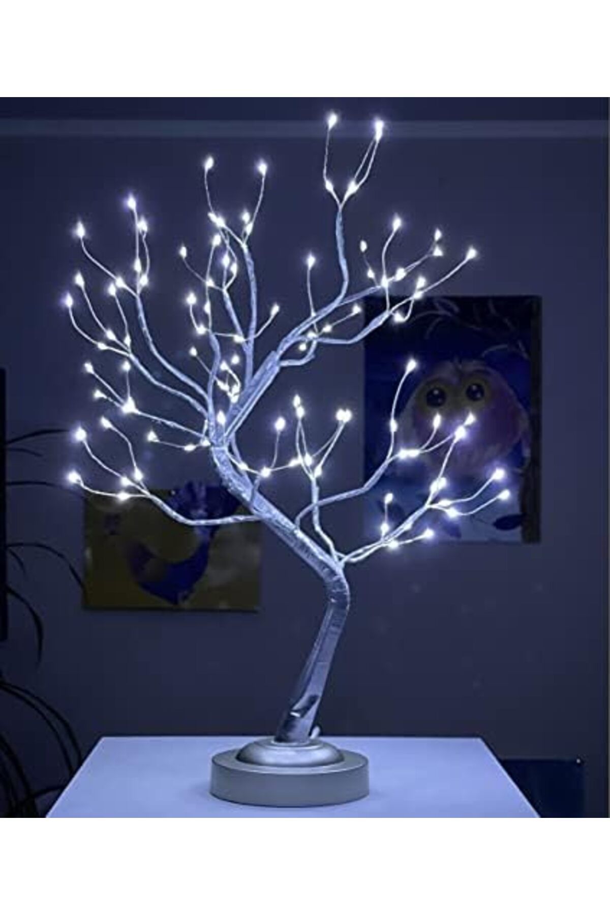 Generic-Easter Tree - 108 LED Silver - Bonsai Tree Light with 8 Lighting Modes & Timer - Fairy Light Tree 2