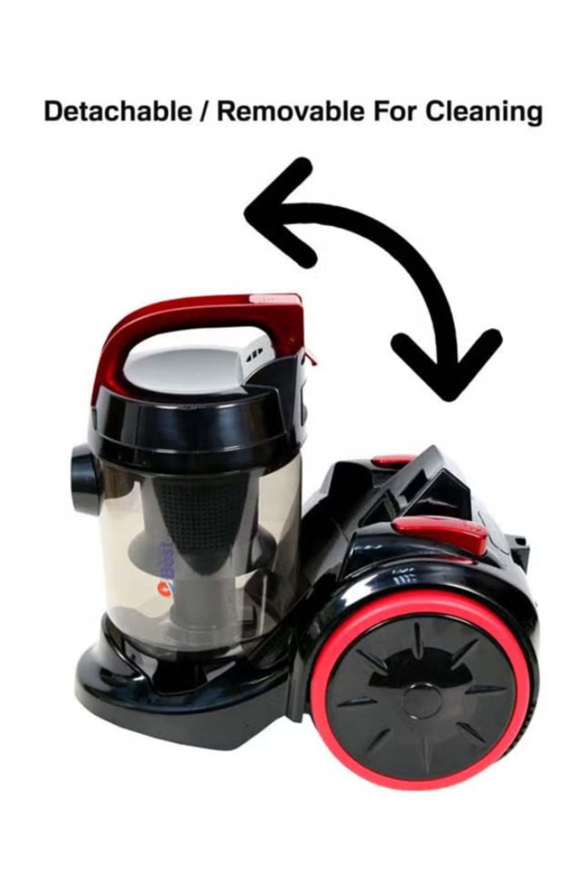 Techno Best-Vacuum Cleaner Cyclone: 1400w Power, With Cyclone Technology, Integrated Brush Hepa Filter - Bvc-02c 5