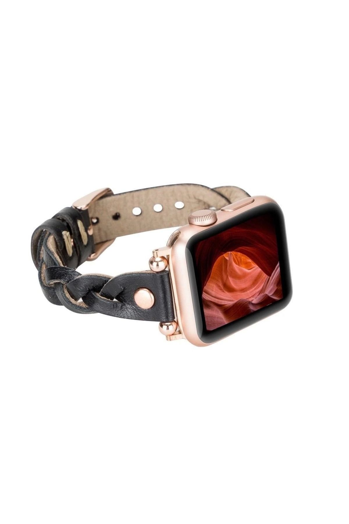 ÇAVDAR Apple Watch Uyumlu Deri Kordon Wanda 38-40-41mm RT RST1