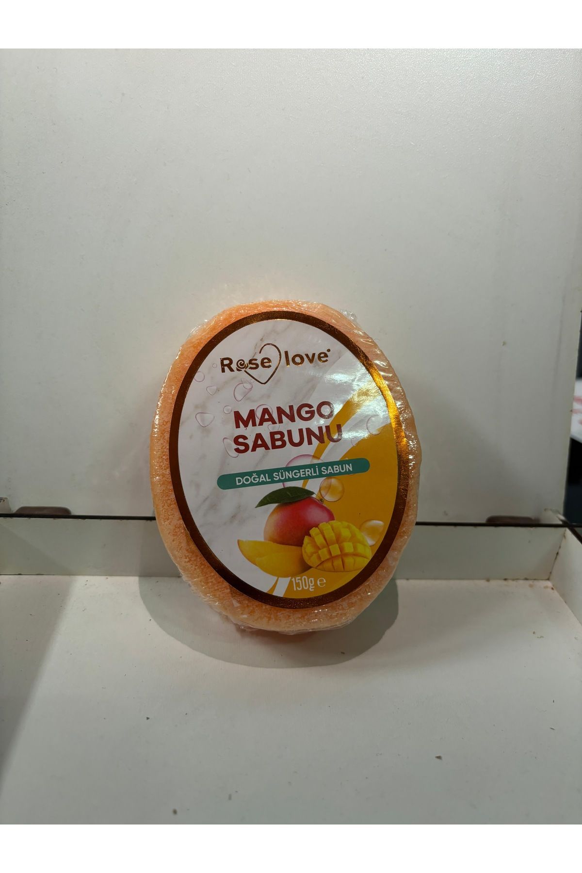 RoseLove Rose Love Mango Doğal Lifli Sabun – 150g