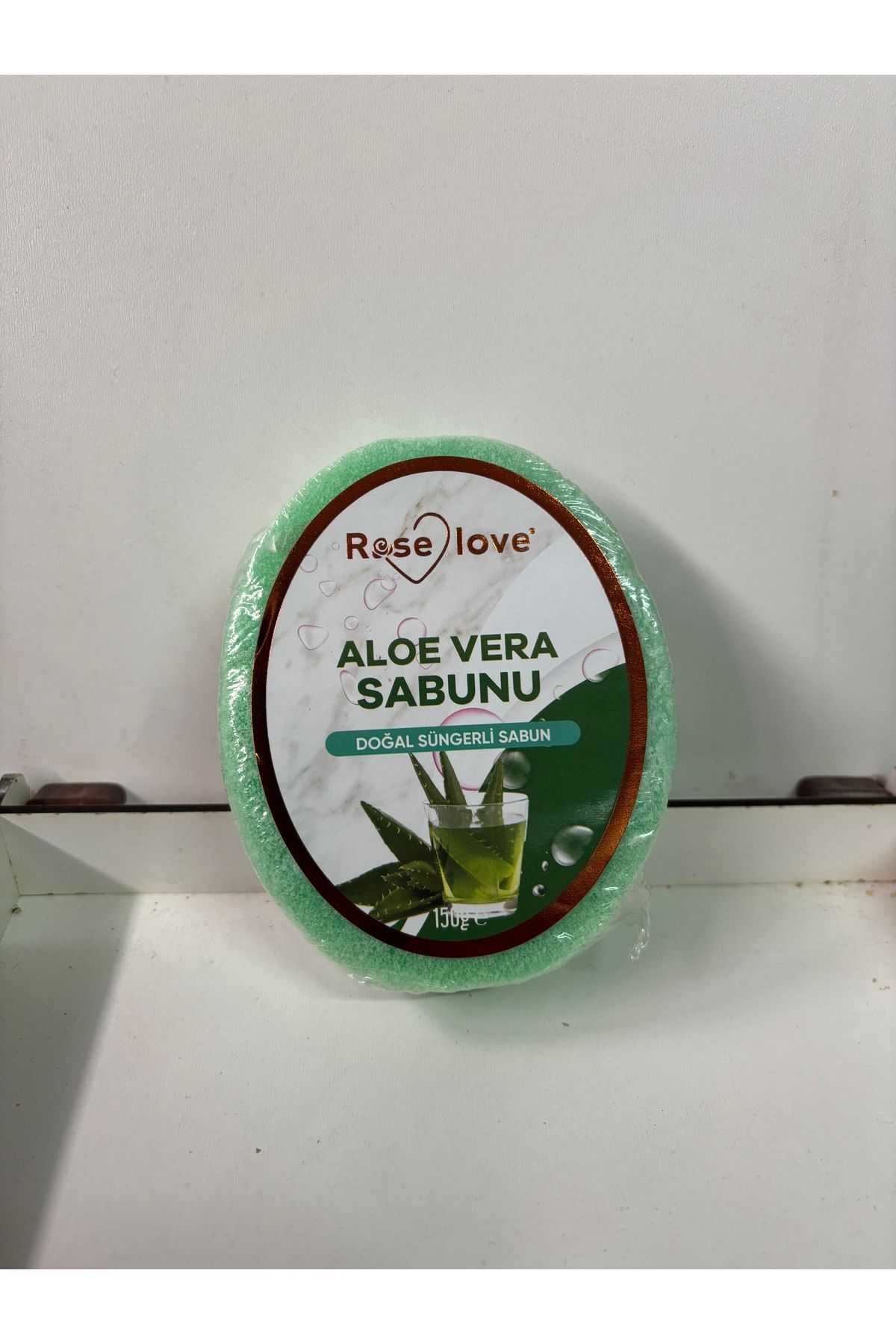 RoseLove Rose Love Doğal Lifli Sabun 150g - Aloe Vera