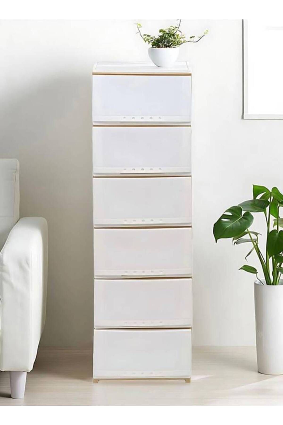 ALMUFARREJ-Set of 6 Cloth Storage Boxes - Organize Your Closet Easily and Effectively 3