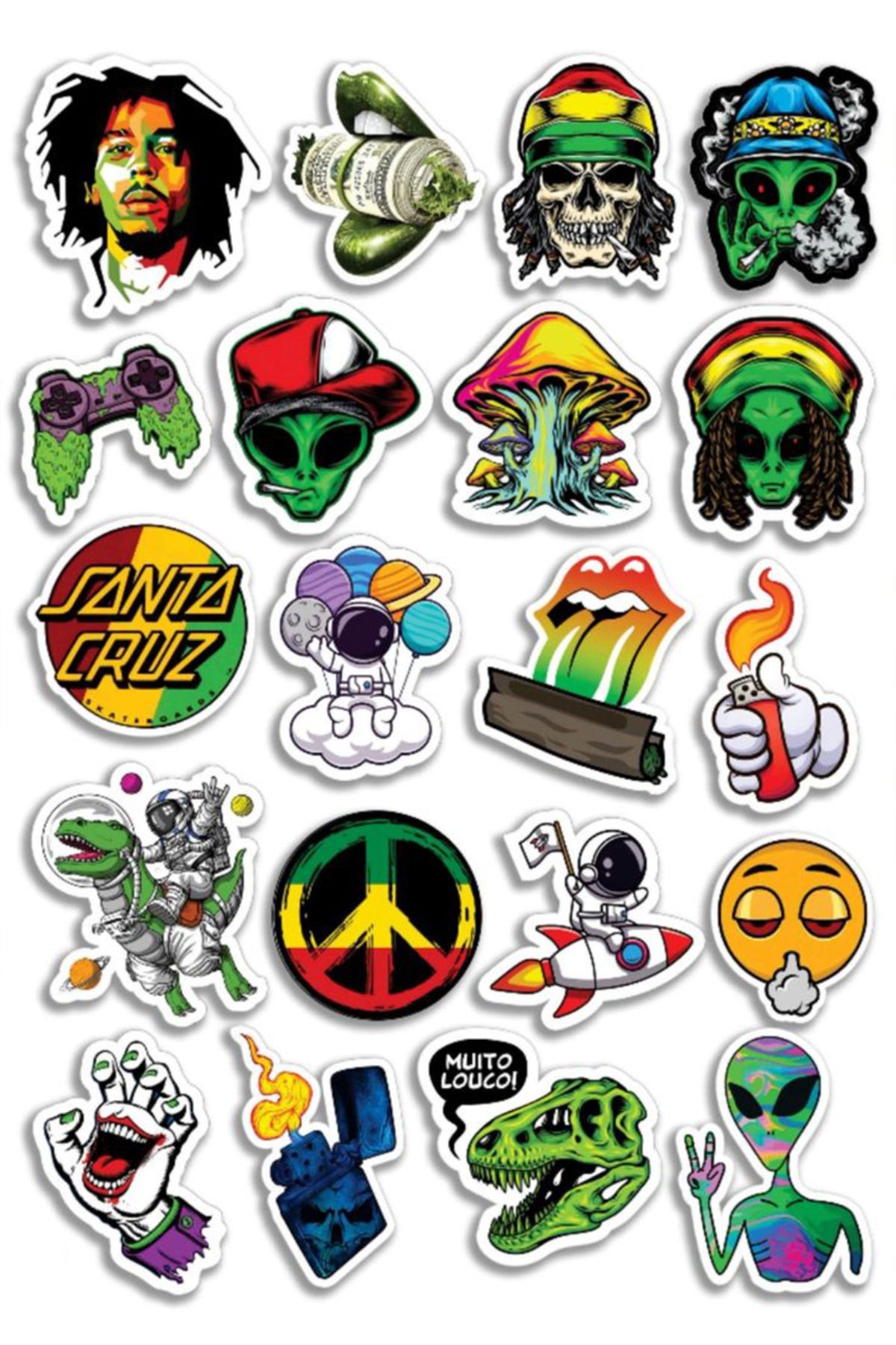 BK Design Popüler Sticker Telefon Laptop Notebook Tablet Defter Matara Stiker Etiket ST1762