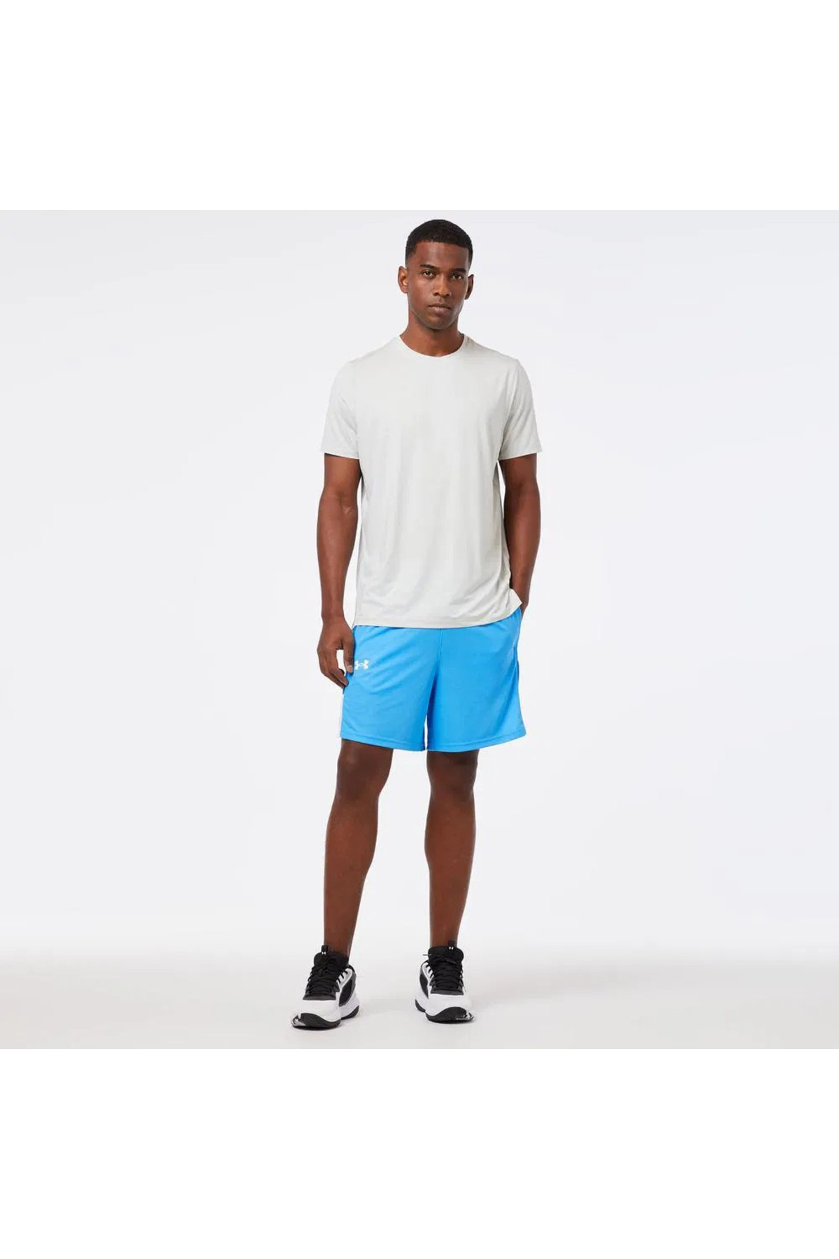 آندر آرمور شلوارک آبی مردانه Baseline