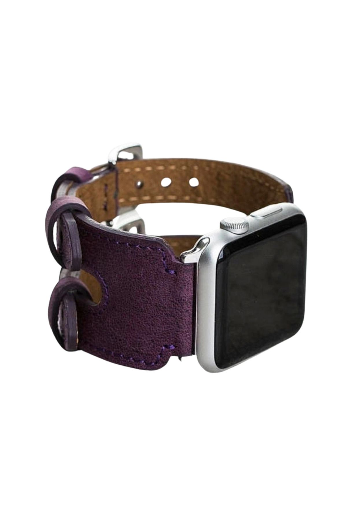 Angoravi Watch Uyumlu Deri Kordon 38-40-41mm Cuff DB G7