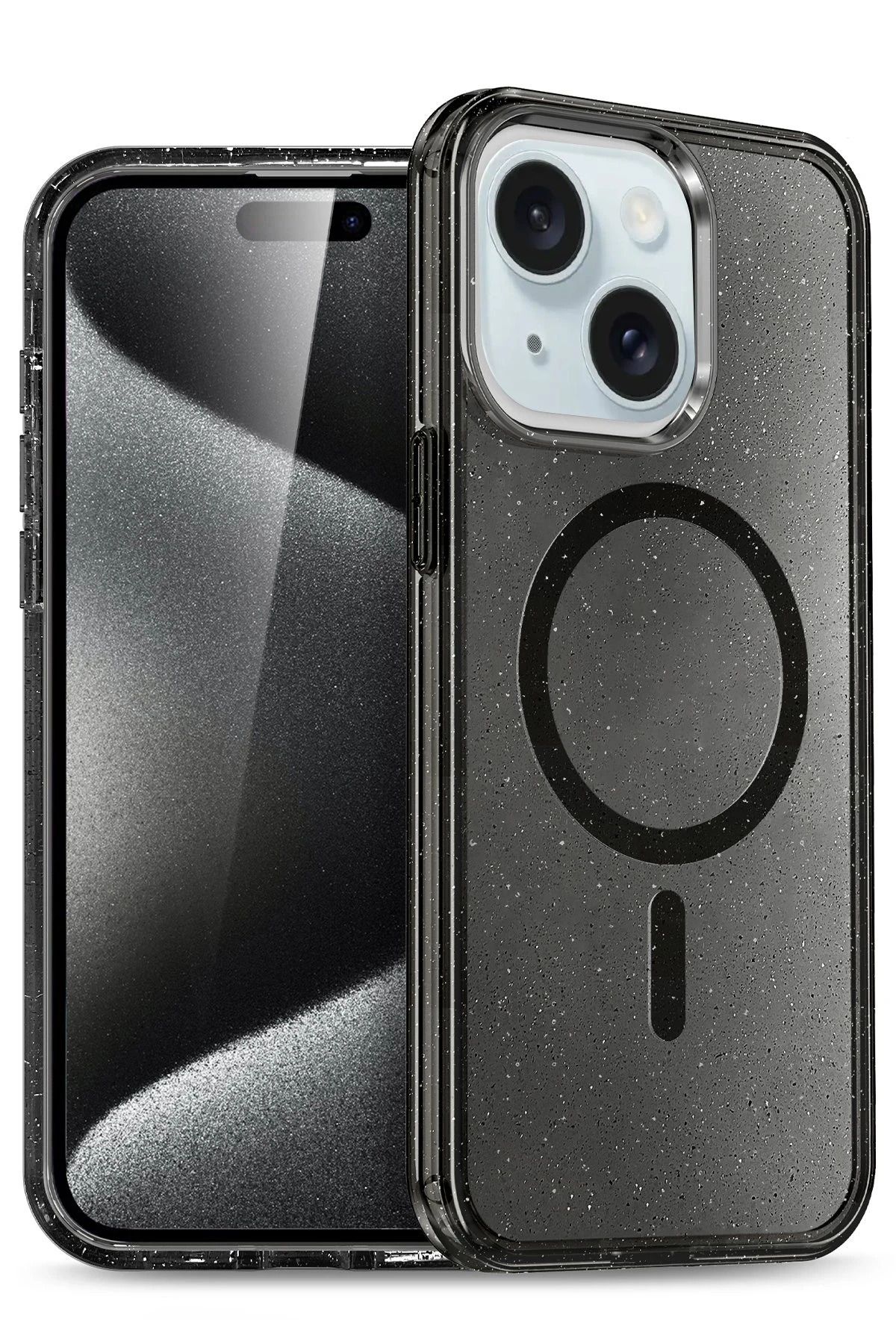 Zentico Phone 15 Plus Kılıf Glow Magsafe Kılıf