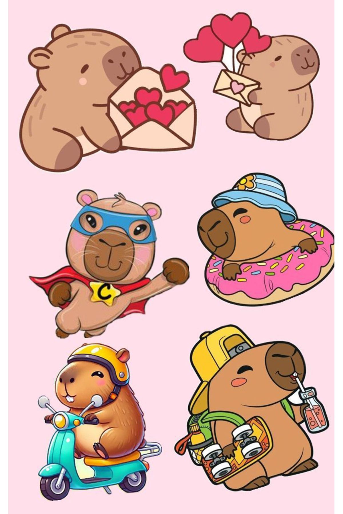 BK Design Popüler Sticker Telefon Laptop Notebook Tablet Defter Matara Stiker Etiket ST1704