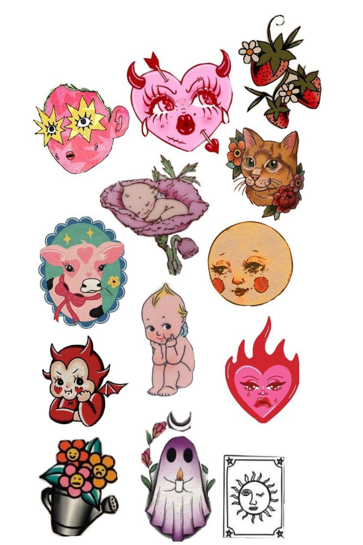 BK Design Popüler Sticker Telefon Laptop Notebook Tablet Defter Matara Stiker Etiket ST1647