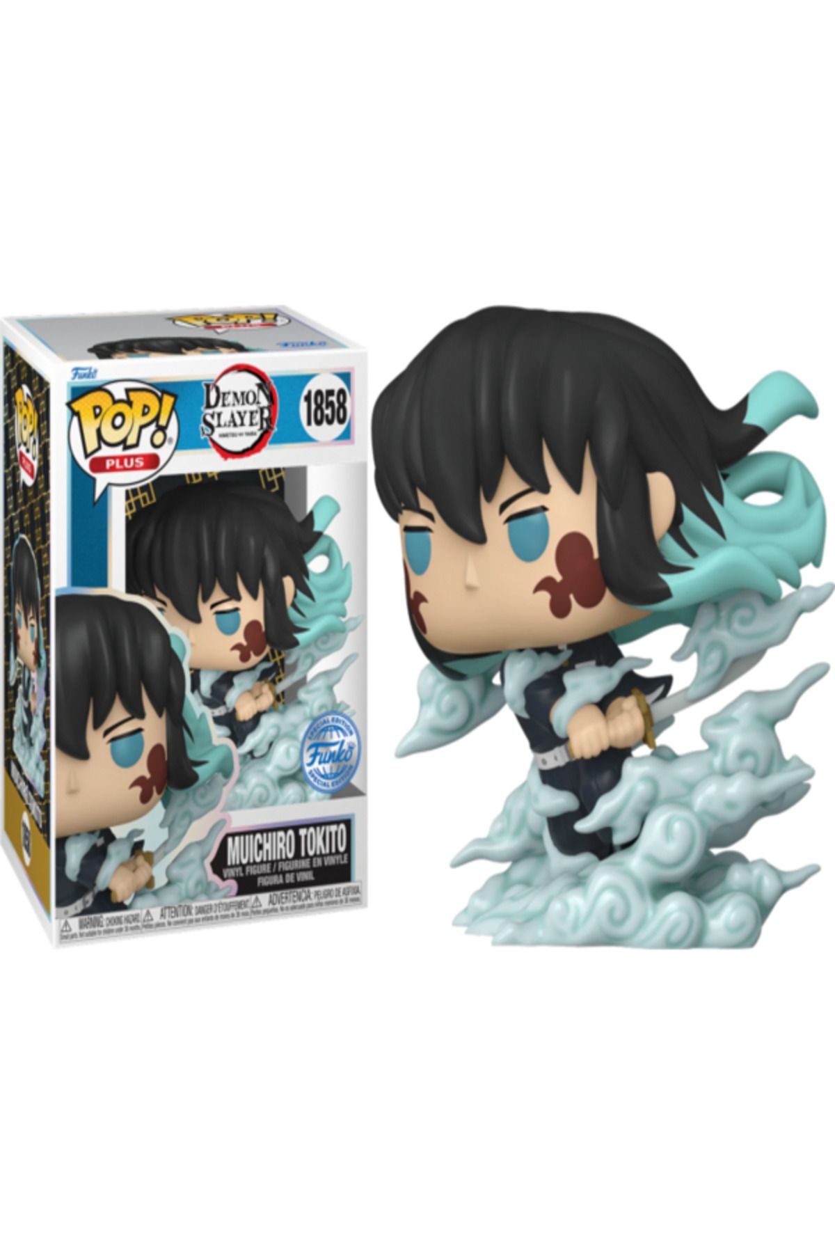 فیگور DEMON SLAYER MUICHIRO TOKITO تنفس غبار پاپ Funko