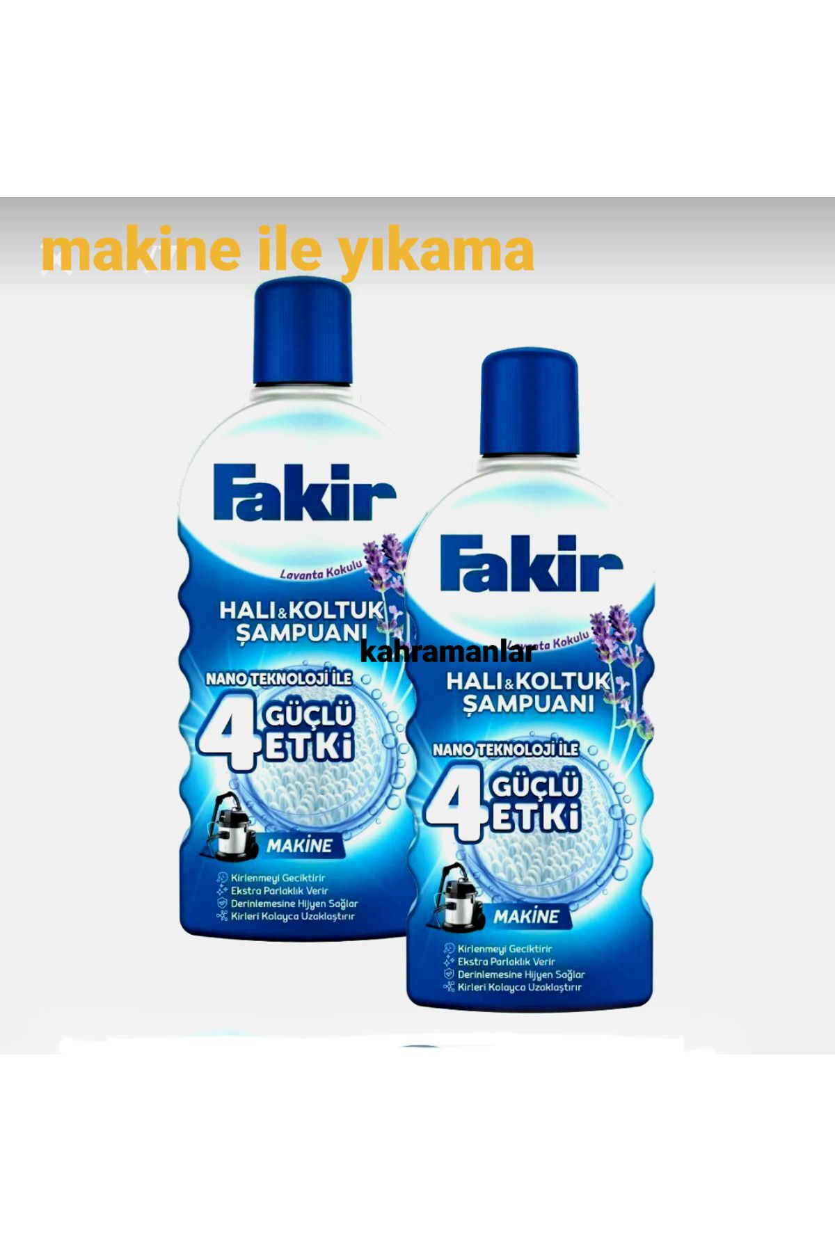 YEŞİLLİ STORE Halı koltuk şampuanı makine ile yıkama