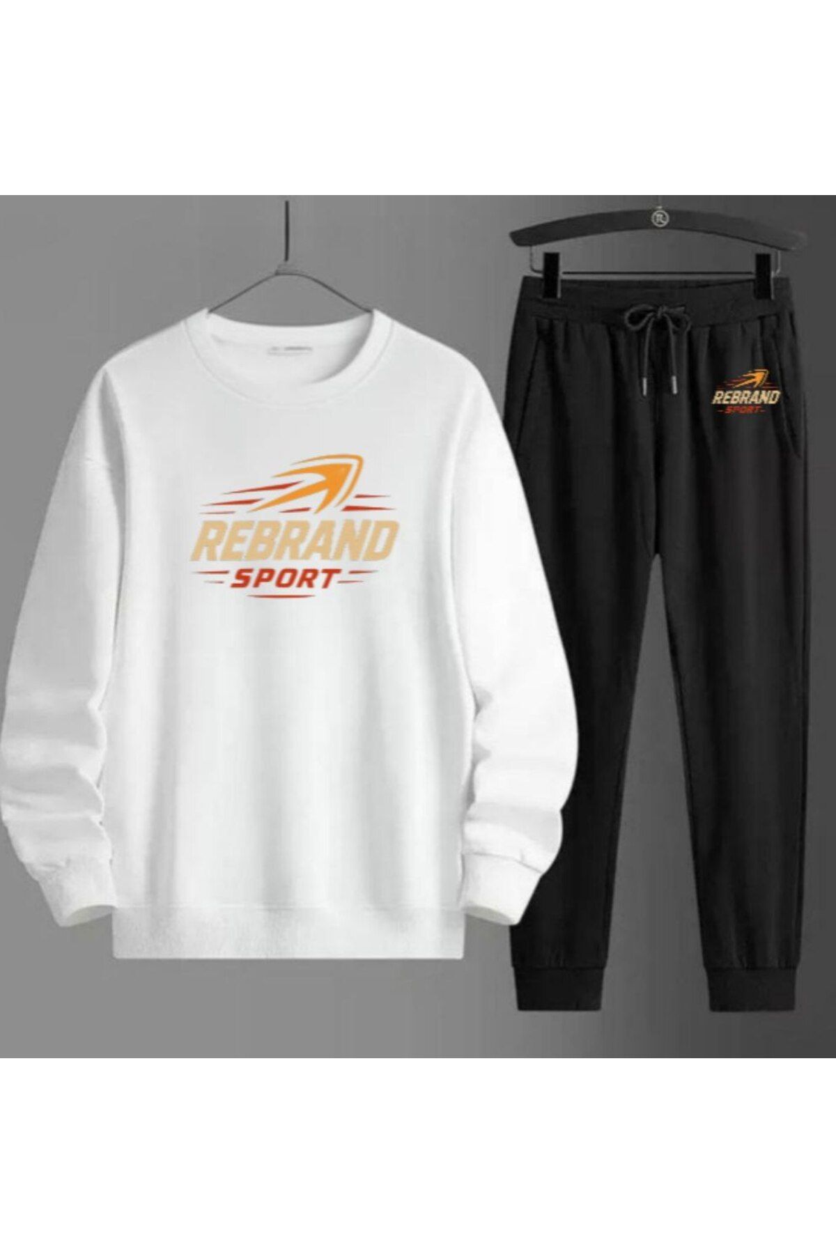 REBRAND Sweatshirt Takımı Baskılı Oversize Unisex