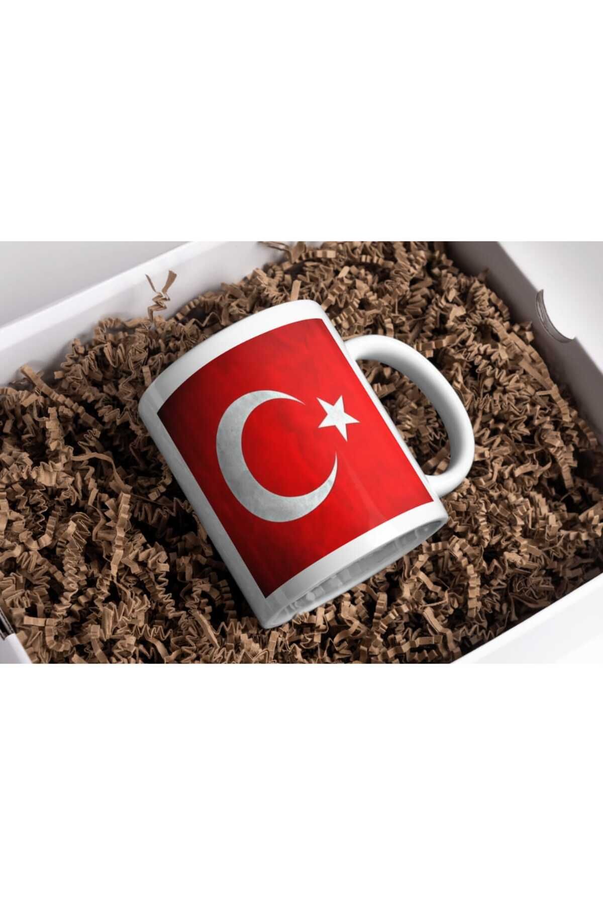Mavera TÜRK BAYRAĞI BASKILI KUPA BARDAK