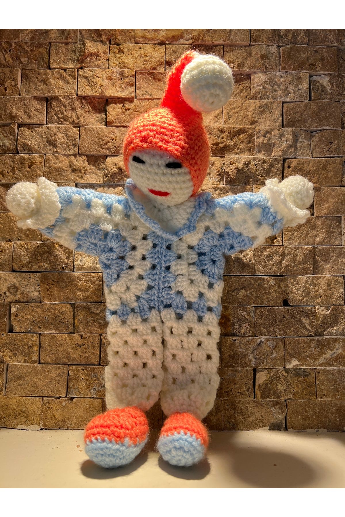 daısydecoratıon Örme Oyuncak Bebek El Emeği Amigurumi
