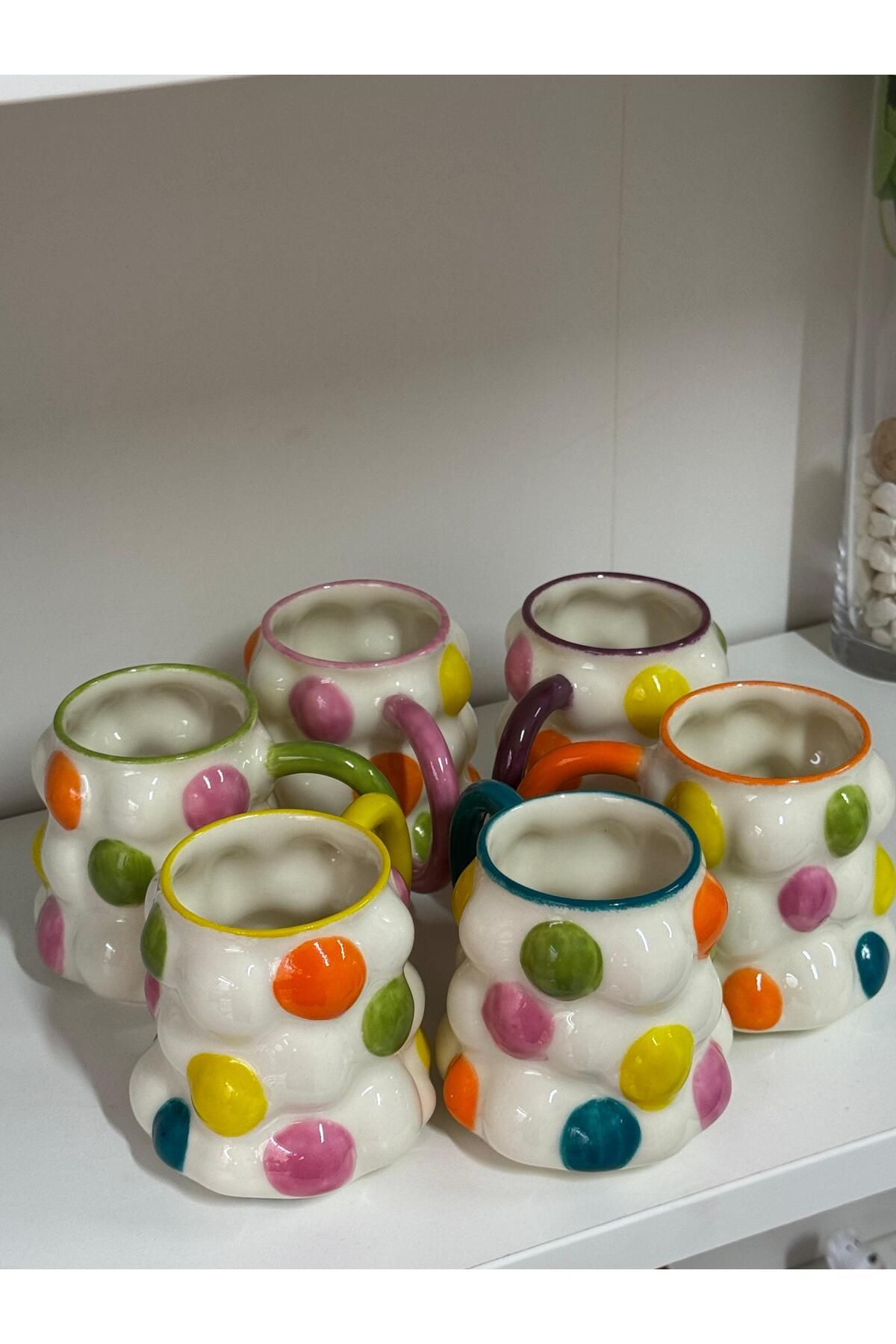 Konca Crafts El Boyama Porselen Kupa