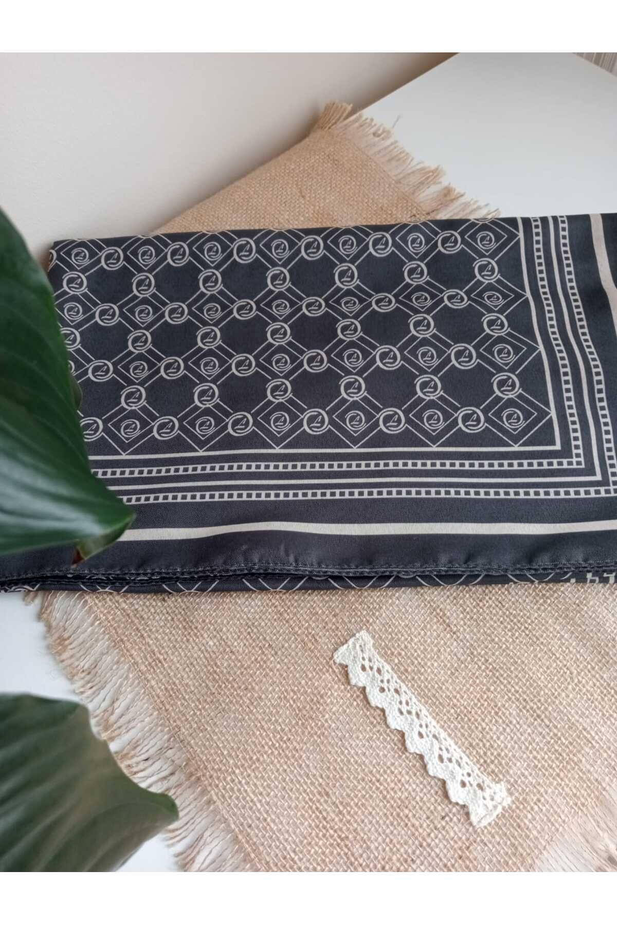 Loresse Monogram Pamuklu Soft Şal