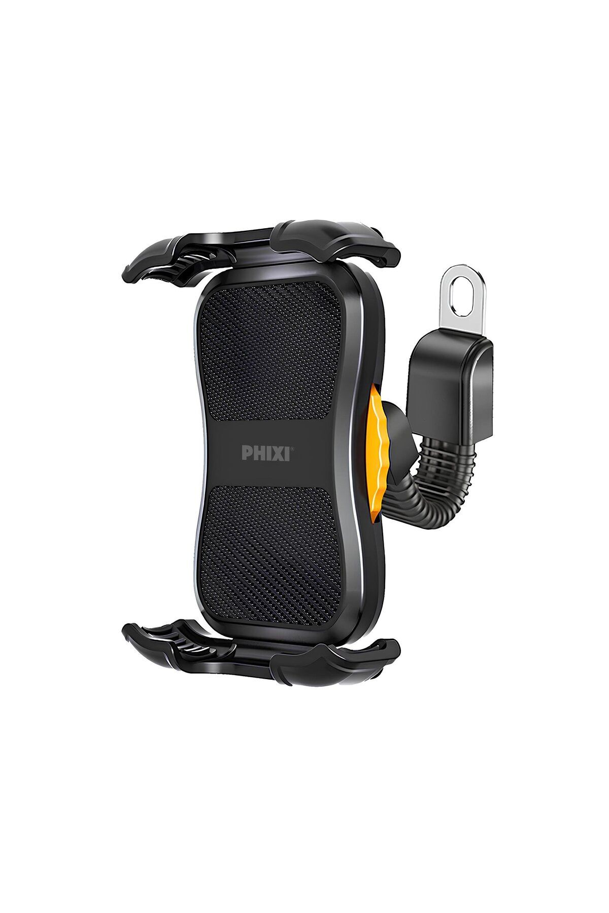 Phixi Motosiklet ve Bisiklet Telefon Tutucu Dikiz Ayna Bağlantılı Otomatik Force MT10
