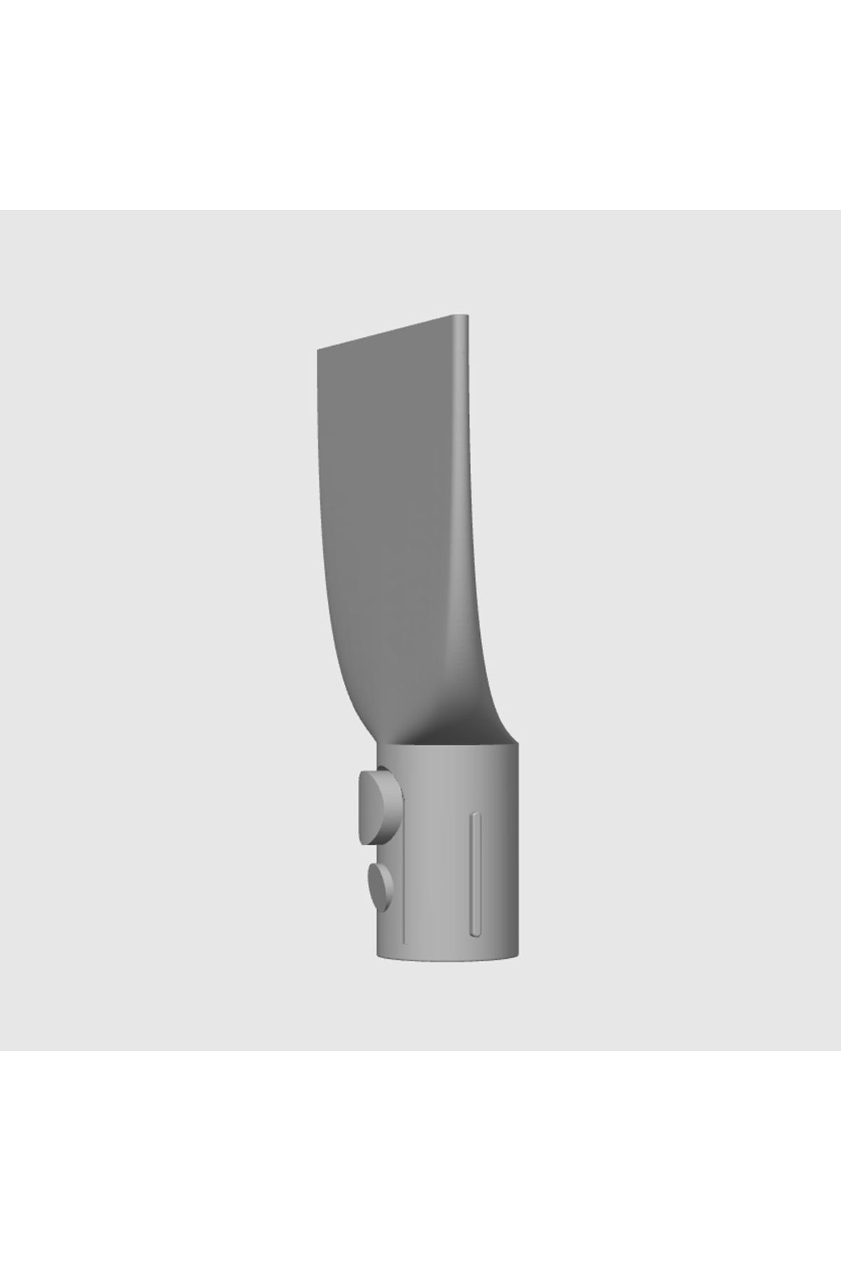 PUREYSMA Dyson Uyumlu 100x4mm Ultra Dar Başlık – 3D Baskı Crevice Nozzle (V7/V8/V10/V11/V15)