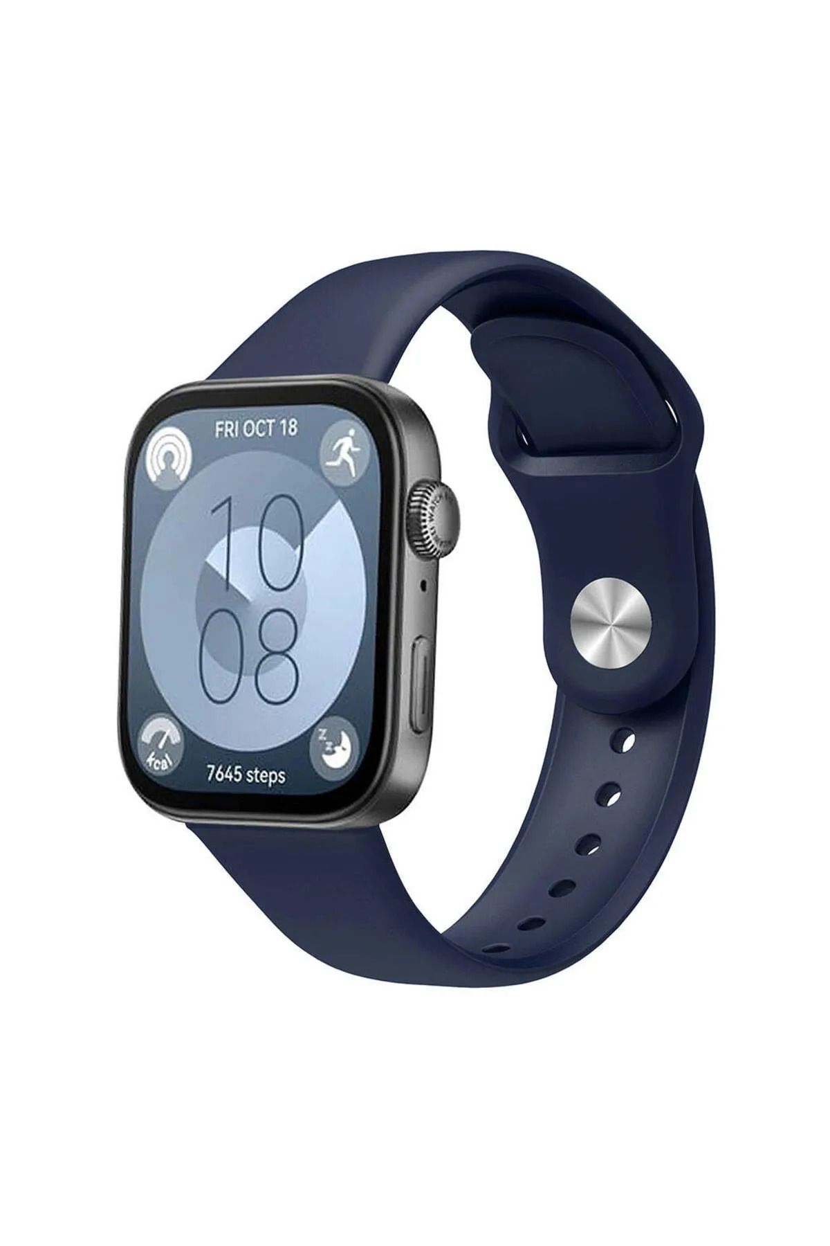 bbtech Huawei Watch Fit 3 / Fit 4 / Fit 4 Pro Uyumlu Standart Silikon Kordon Ayarlanabilir Esnek Kayış