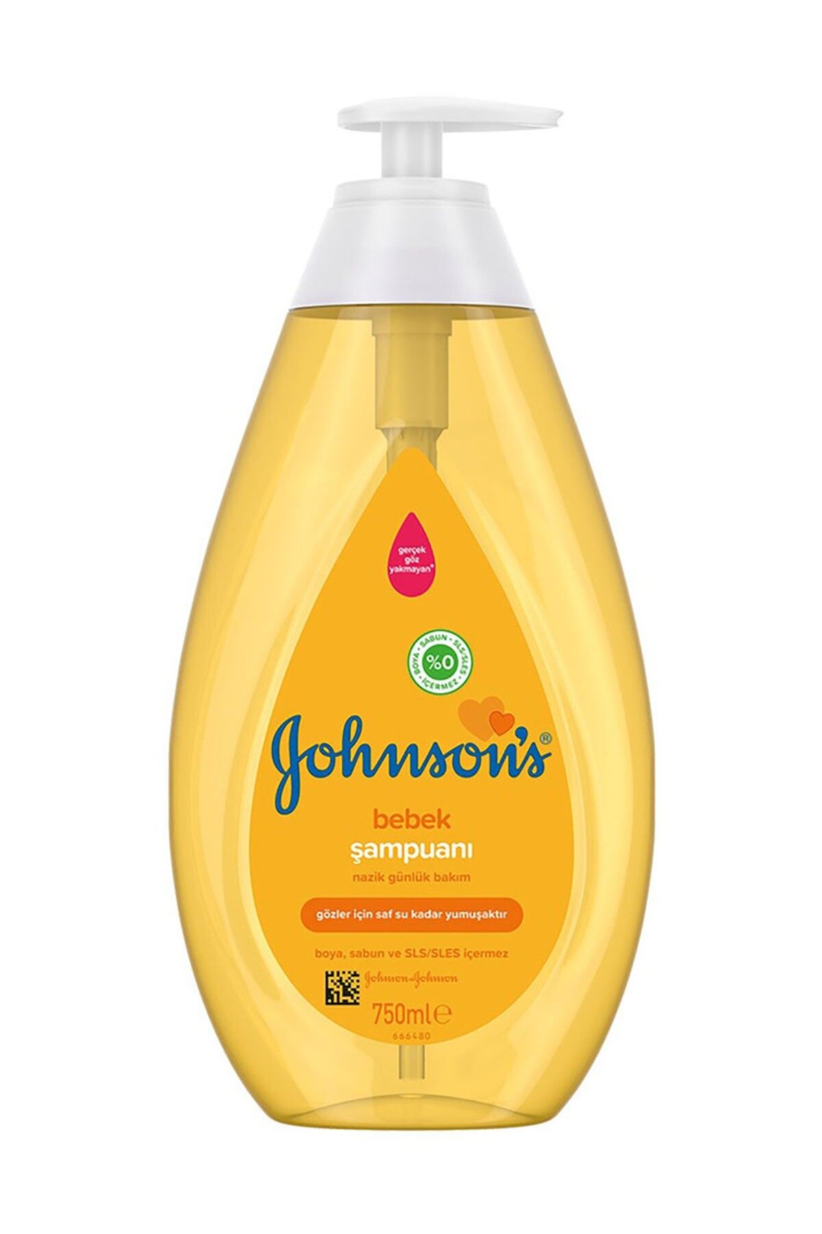 Up Shop Johnson's Baby Gold Şampuan 750 ml