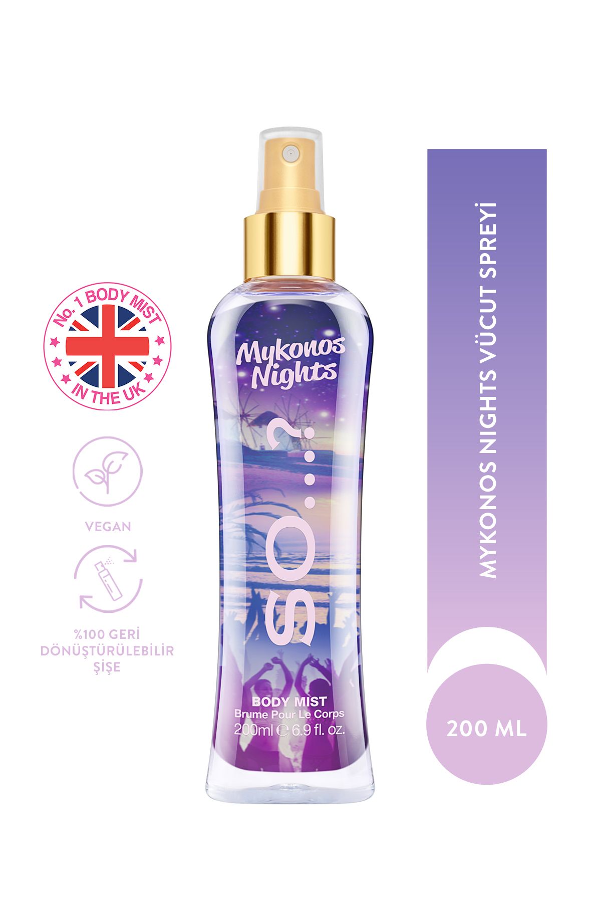 So…? Summer Escapes Mykonos Nights Vücut Spreyi 200ml