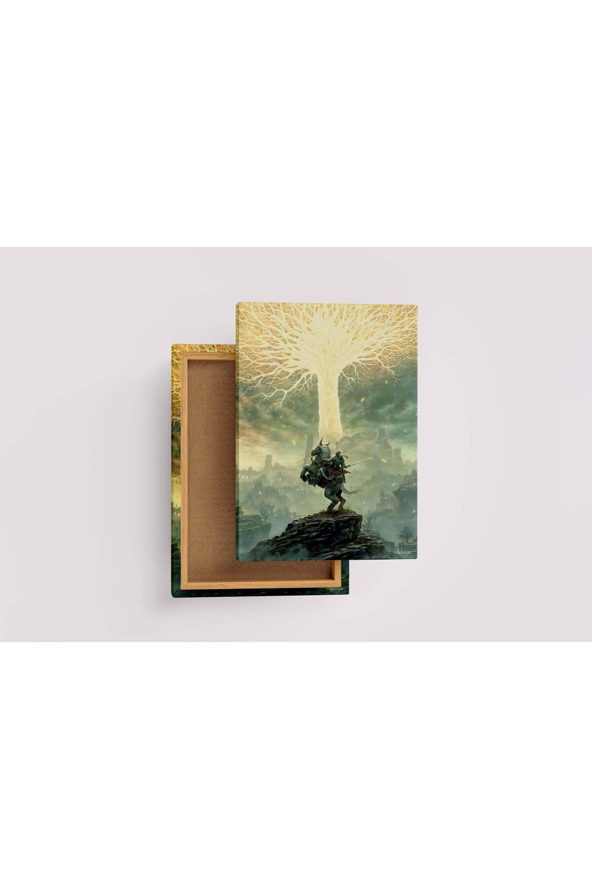 Wallivo pc game, elden ring model 4, art, kanvas tablo