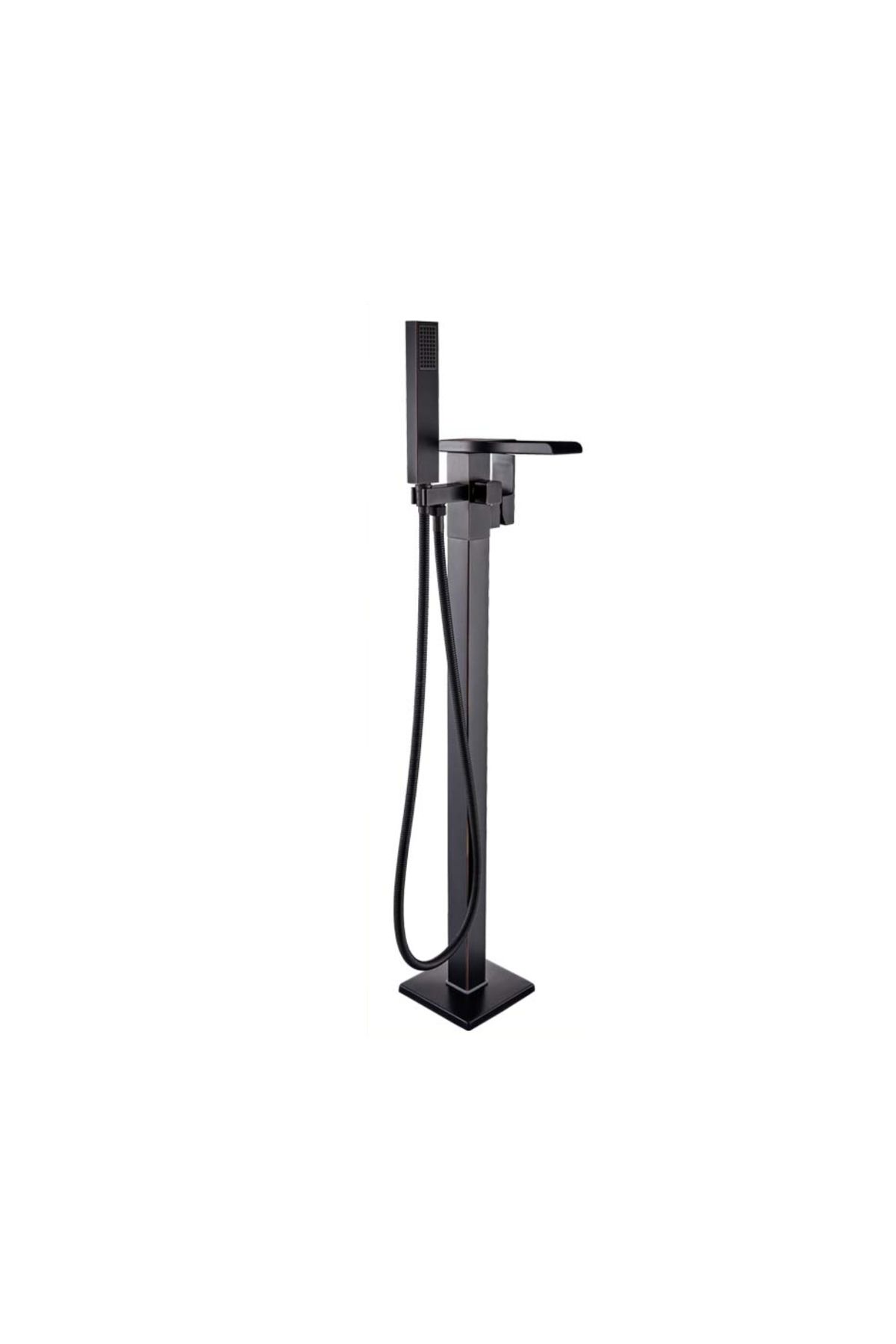 Blackswan Design Baterie Cada Free Standing, Blackswan, Tip Cascada M35, Model Negru Antichizat, Dimensiune 98 Cm - One Size