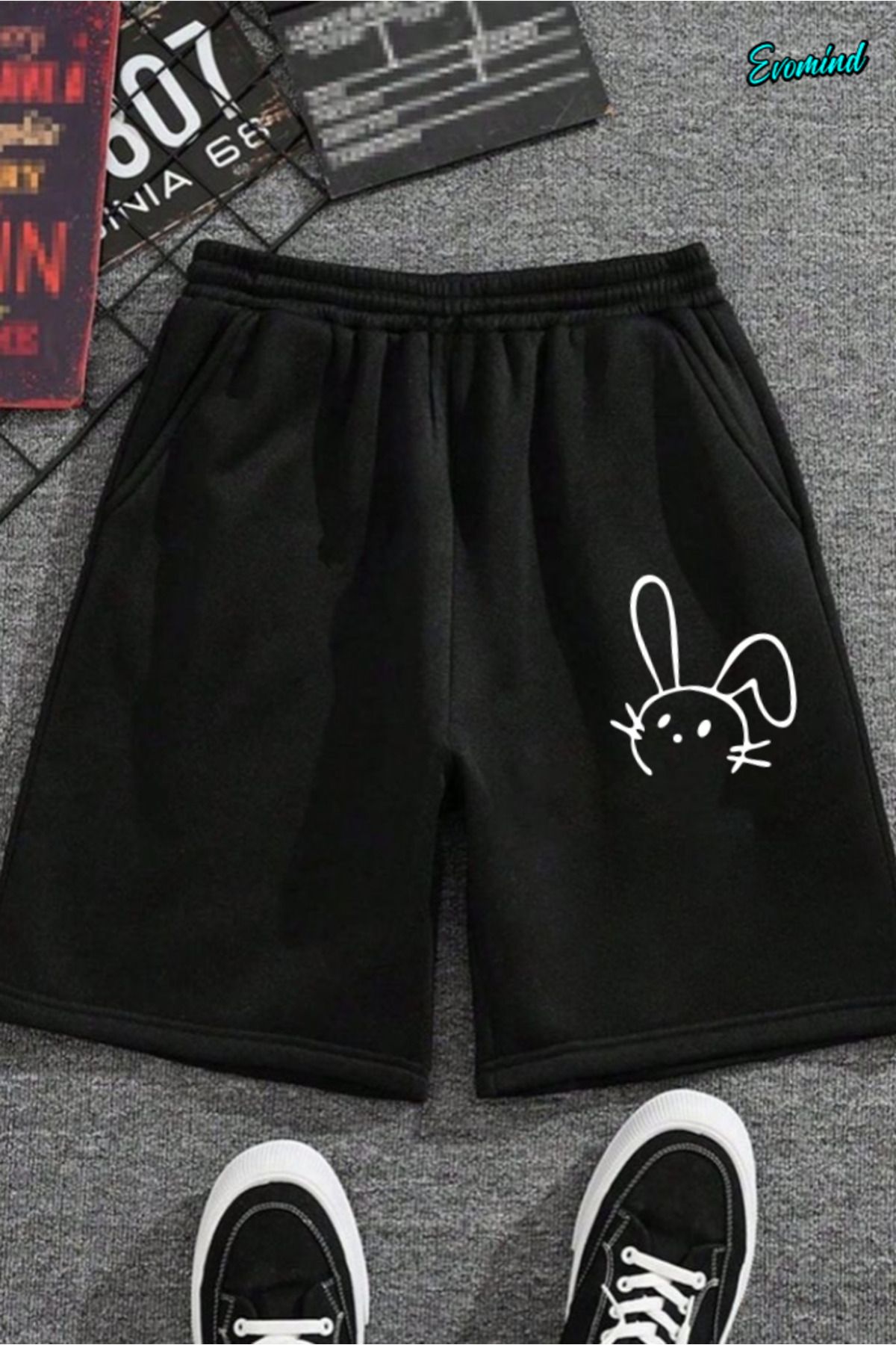 Evomind Baskılı Unisex Şort