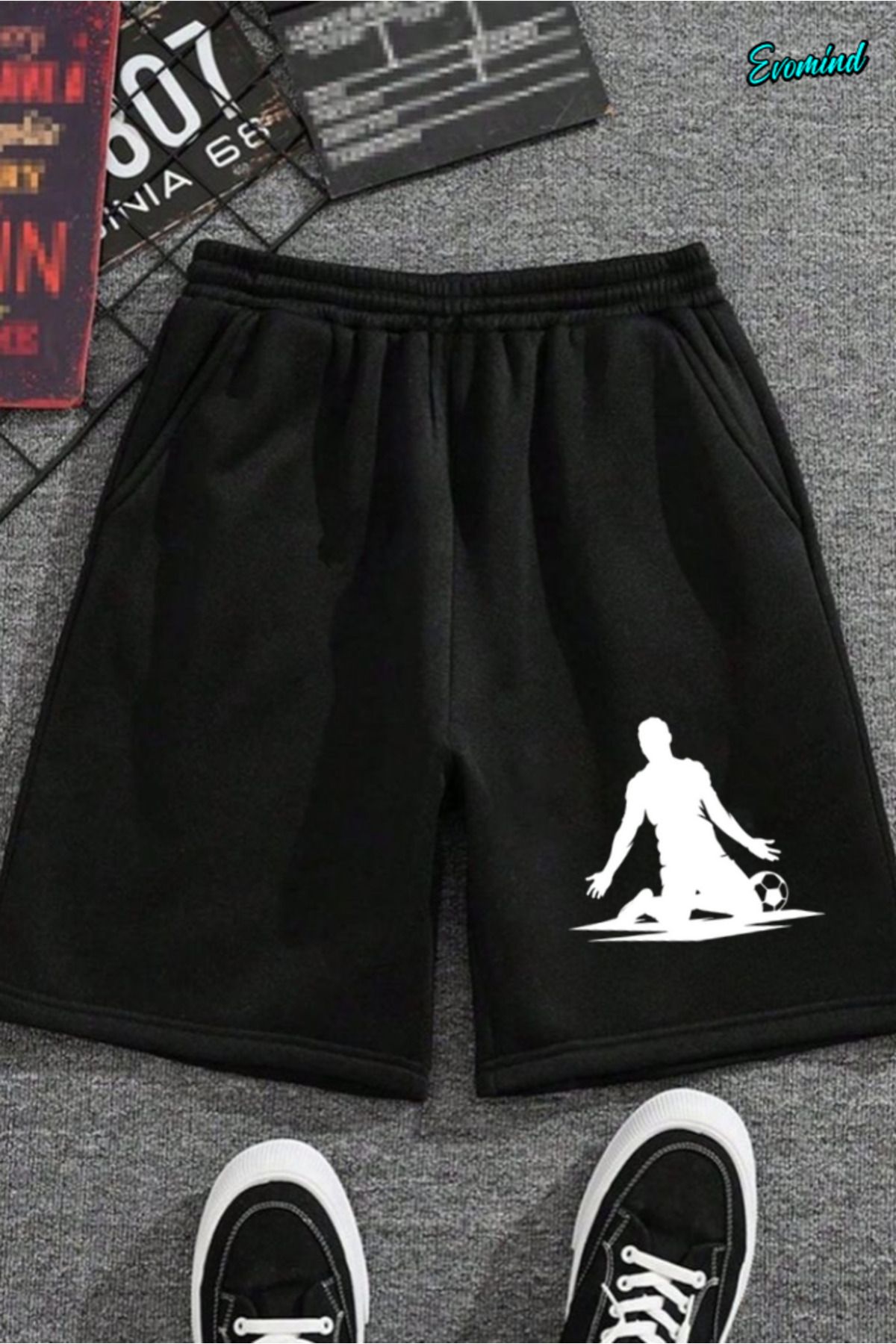 Evomind Baskılı Unisex Şort