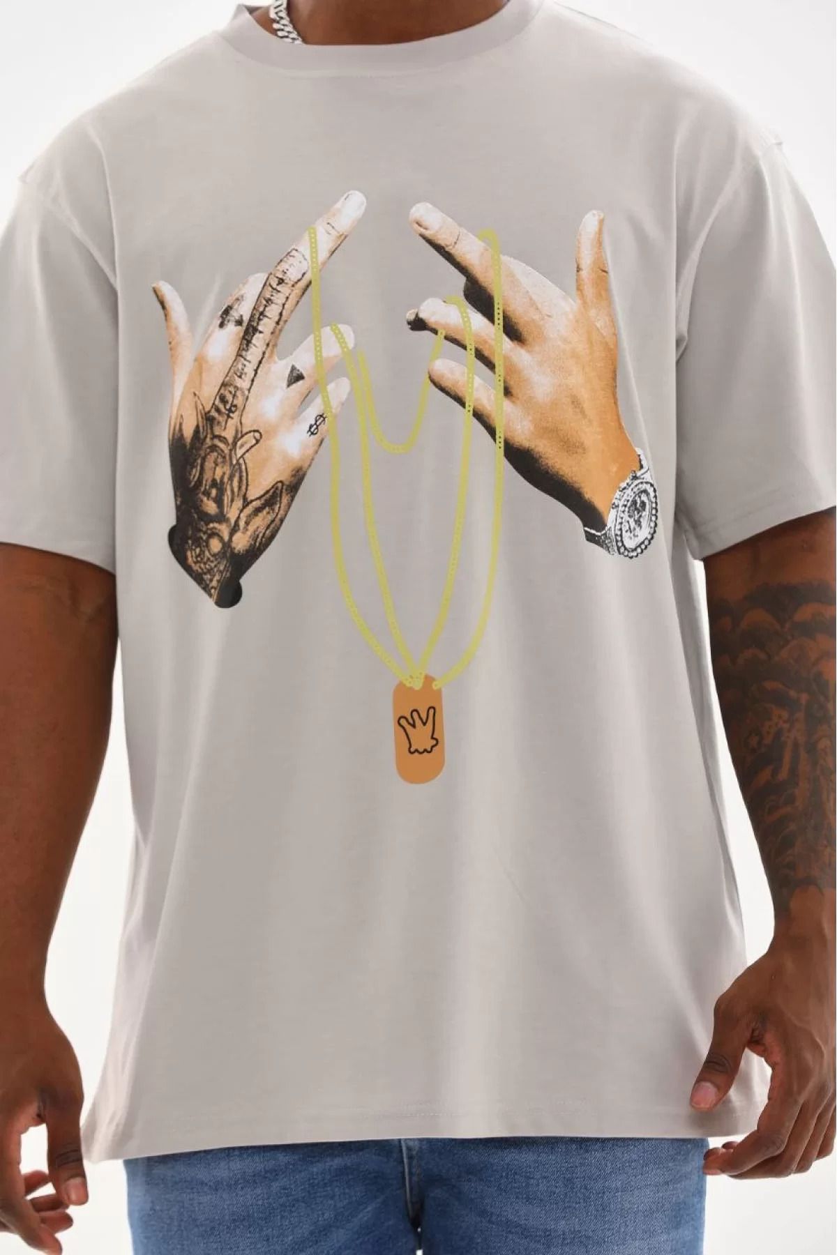 İndigo Park Erkek Tişört Modelleri ile Günlük Şıklık ve Konfor Unisex Baskılı Oversize T-Shirt
