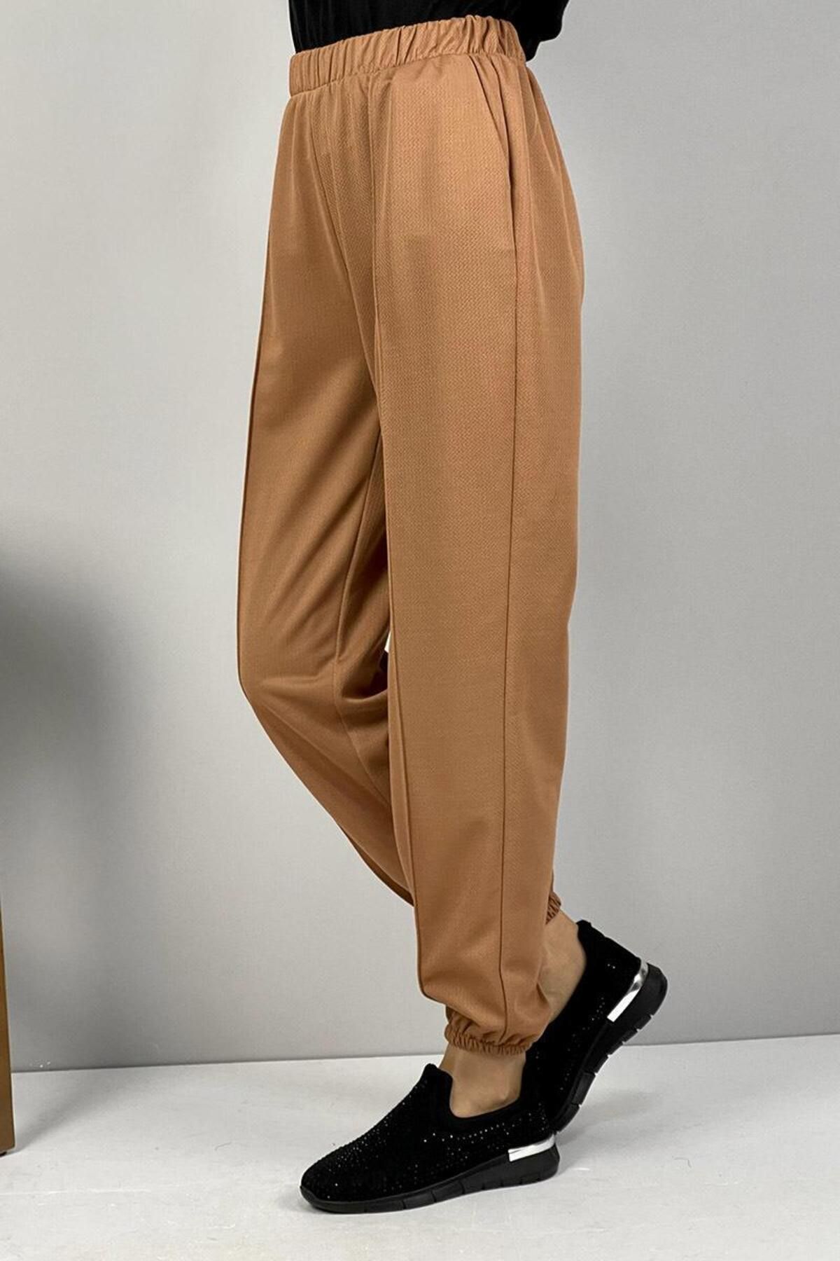 PuShe Moda Çizgi Pantolon