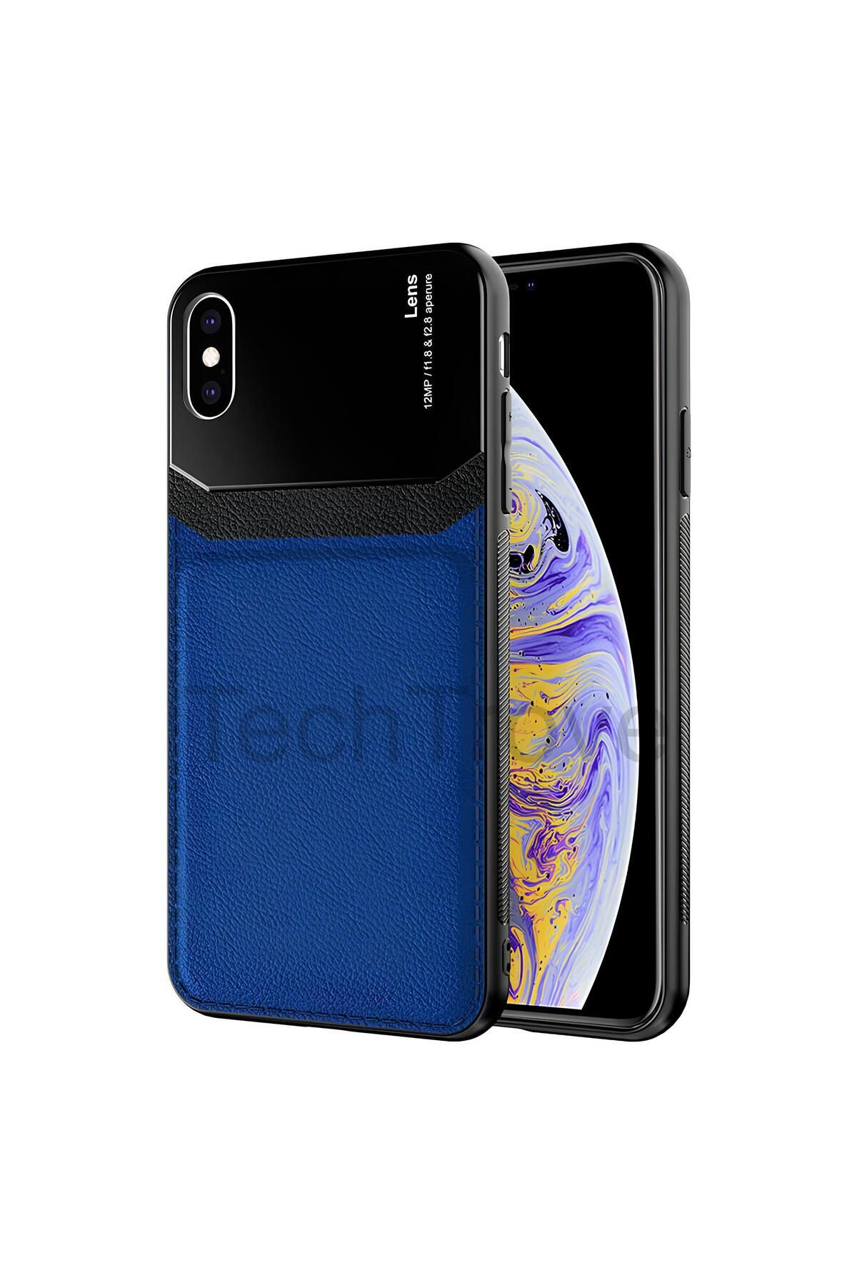 Hatreds Apple iPhone X Kılıf Derili Dizayn Yeni Tasarım Soft Elde Kaymayan Kılıf