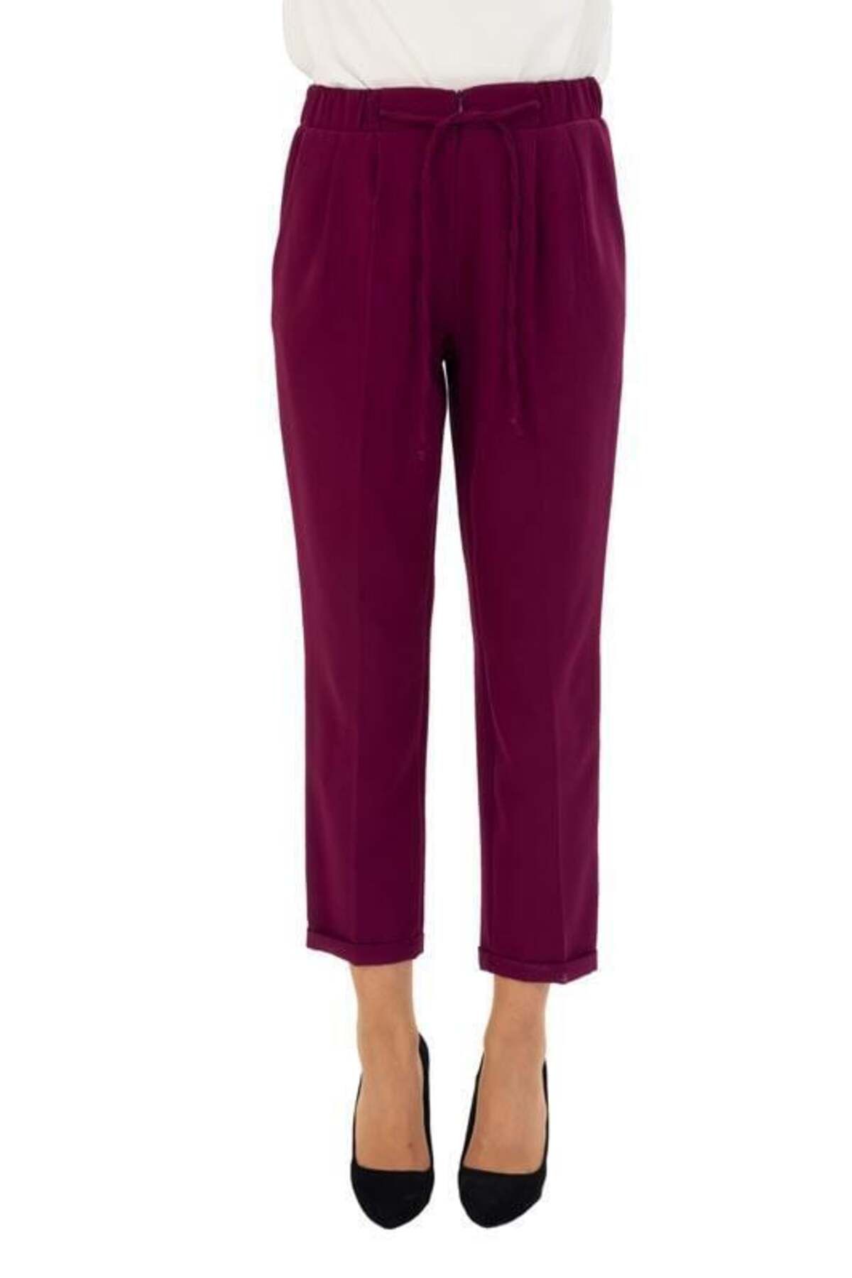 PuShe Moda Çizgi Pantolon