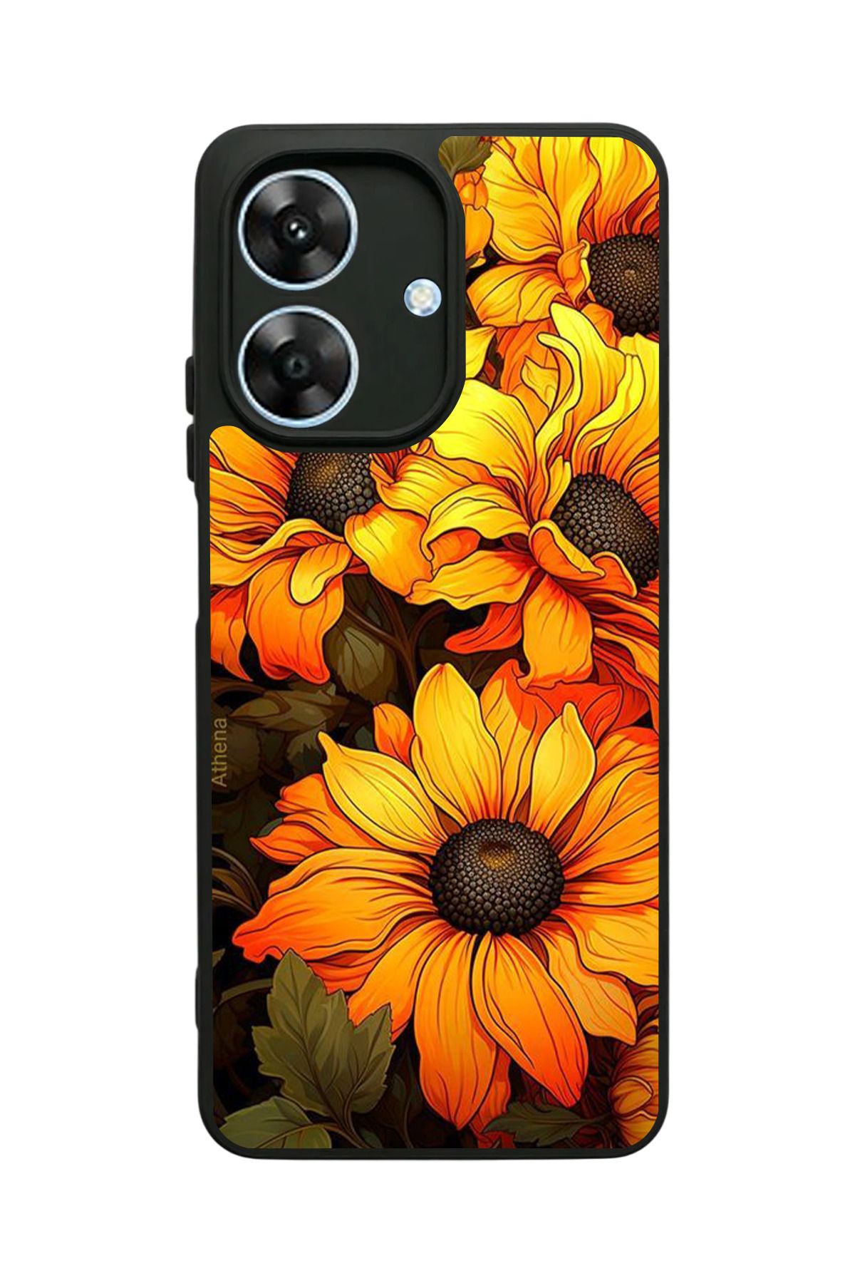 realme Note 60 Uyumlu Mat Siyah Kılıf – Yumuşak Silikon, Koruyucu, Şok Emici Kapak