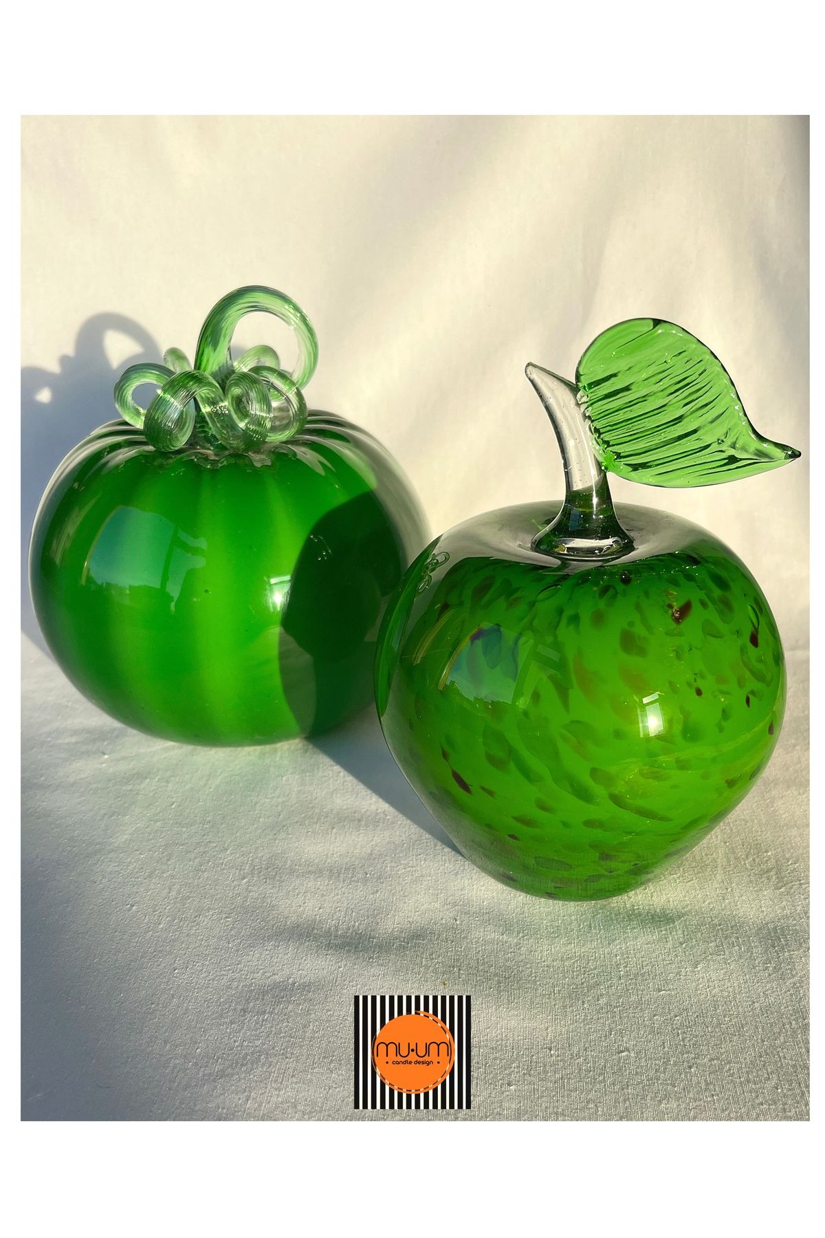mu . um Yeşil Dekor Set - Murano